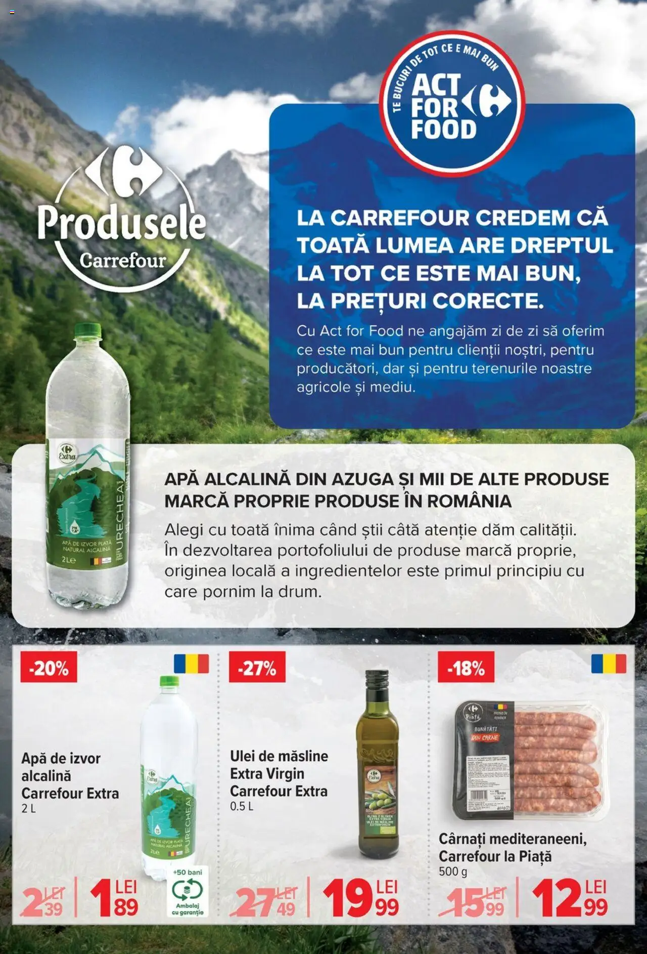 Catalog Carrefour 21 Mai - 3 Iunie 2025 | Pagina 17 | Produse: Măsline, Ulei, Apă, Cârnați