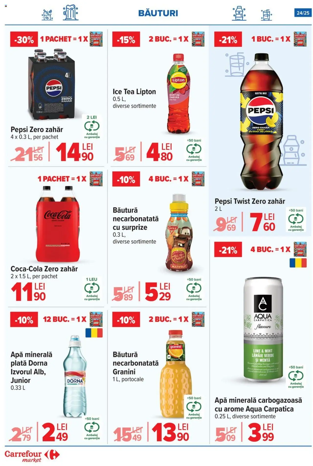 Catalog Carrefour 21 Mai - 3 Iunie 2025 | Pagina 24 | Produse: Lime, Portocale, Ice tea, Zahăr
