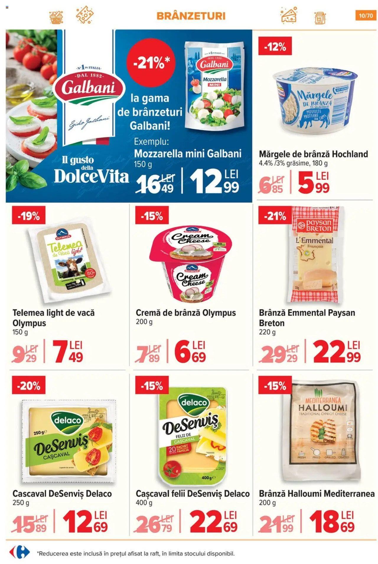 Catalog Carrefour 21 Mai - 3 Iunie 2025 | Pagina 10 | Produse: Masaüstü kılıfı, Cașcaval, Cremă, Cremă de brânză