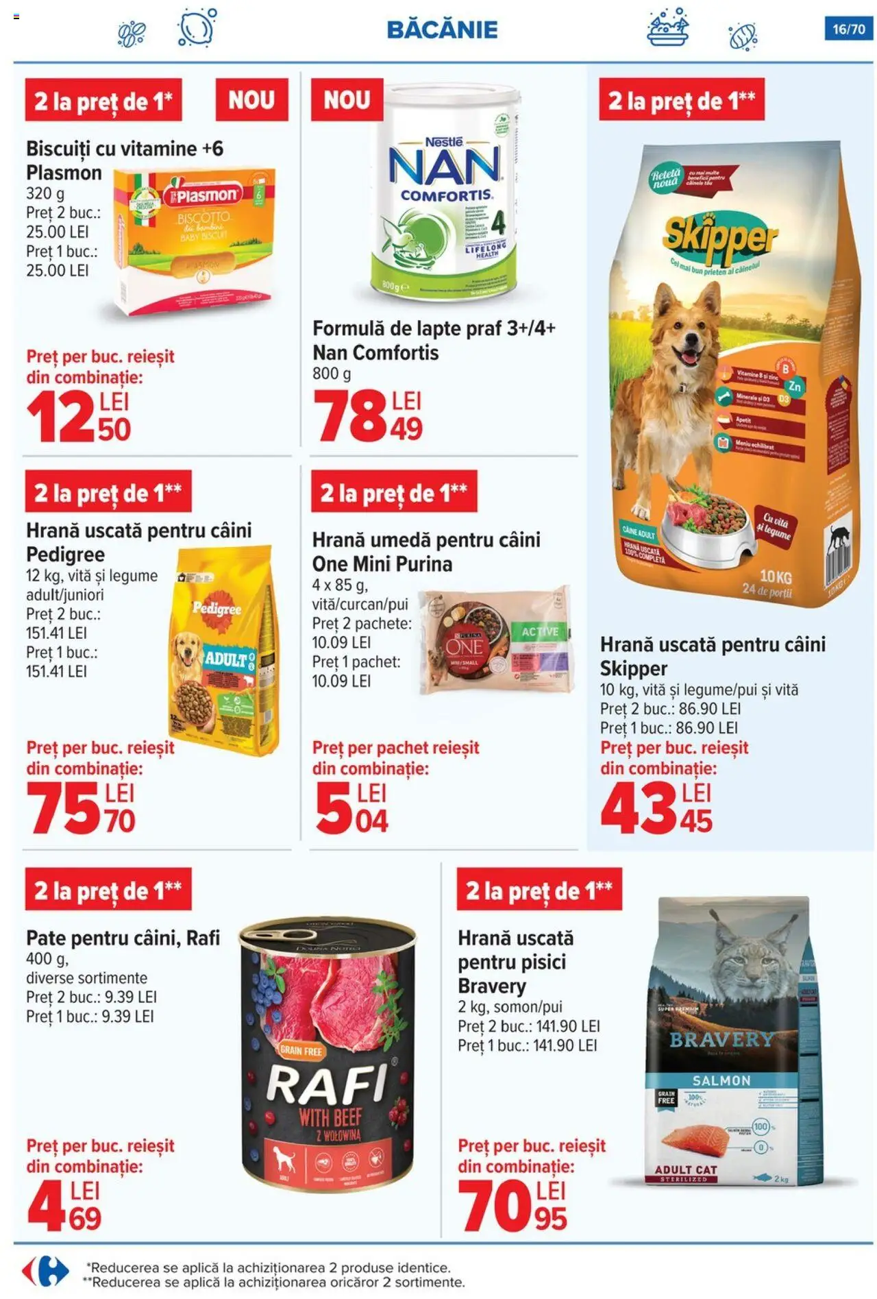 Catalog Carrefour 21 Mai - 3 Iunie 2025 | Pagina 16 | Produse: Lapte praf, Lapte, Biscuiți, Legume