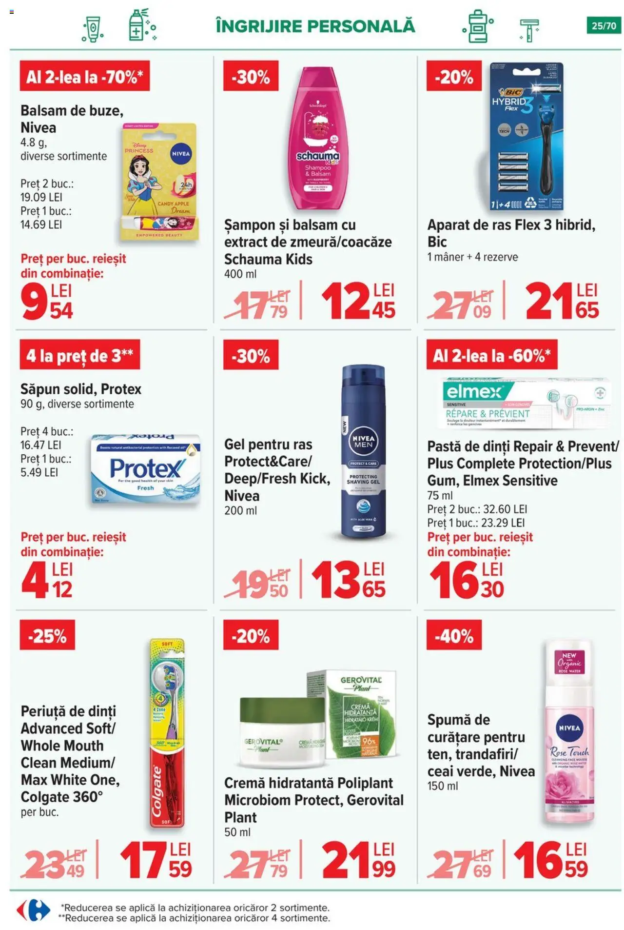 Catalog Carrefour 21 Mai - 3 Iunie 2025 | Pagina 25 | Produse: Aparat De Ras, Săpun, Pastă de dinți, Periuță de dinți