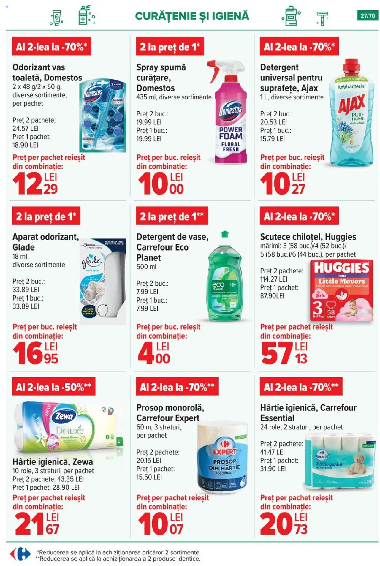 Catalog Carrefour 21 Mai - 3 Iunie 2025 | Pagina 27 | Produse: Detergent, Scutece