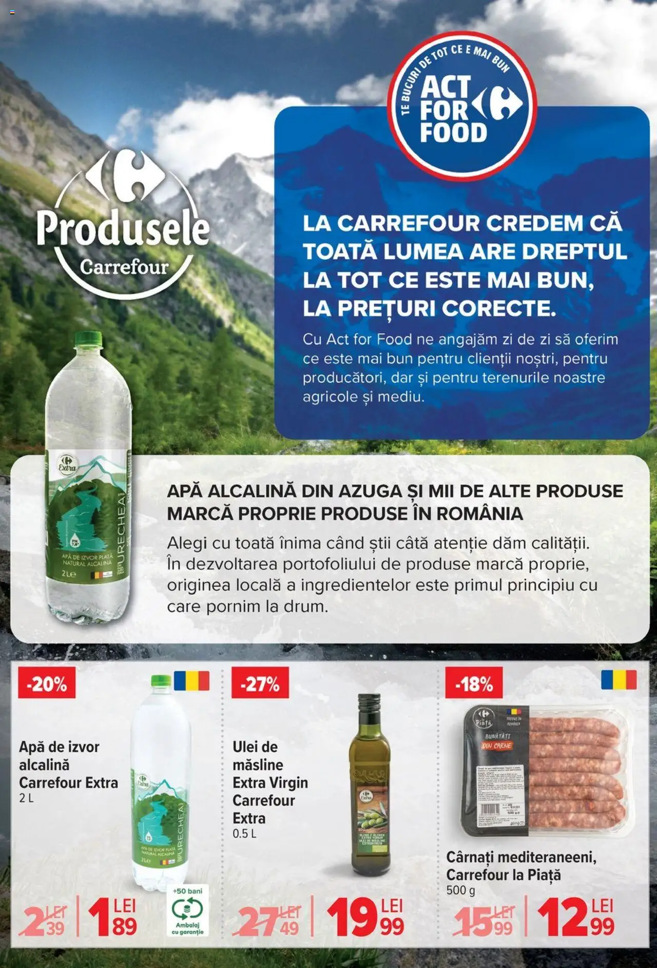Catalog Carrefour 21 Mai - 3 Iunie 2025 | Pagina 41 | Produse: Măsline, Ulei, Apă, Cârnați