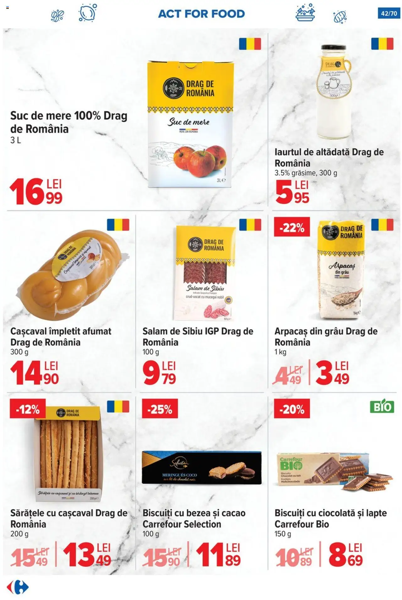 Catalog Carrefour 21 Mai - 3 Iunie 2025 | Pagina 42 | Produse: Şerit ödül, Ciocolată, Mere, Biscuiți