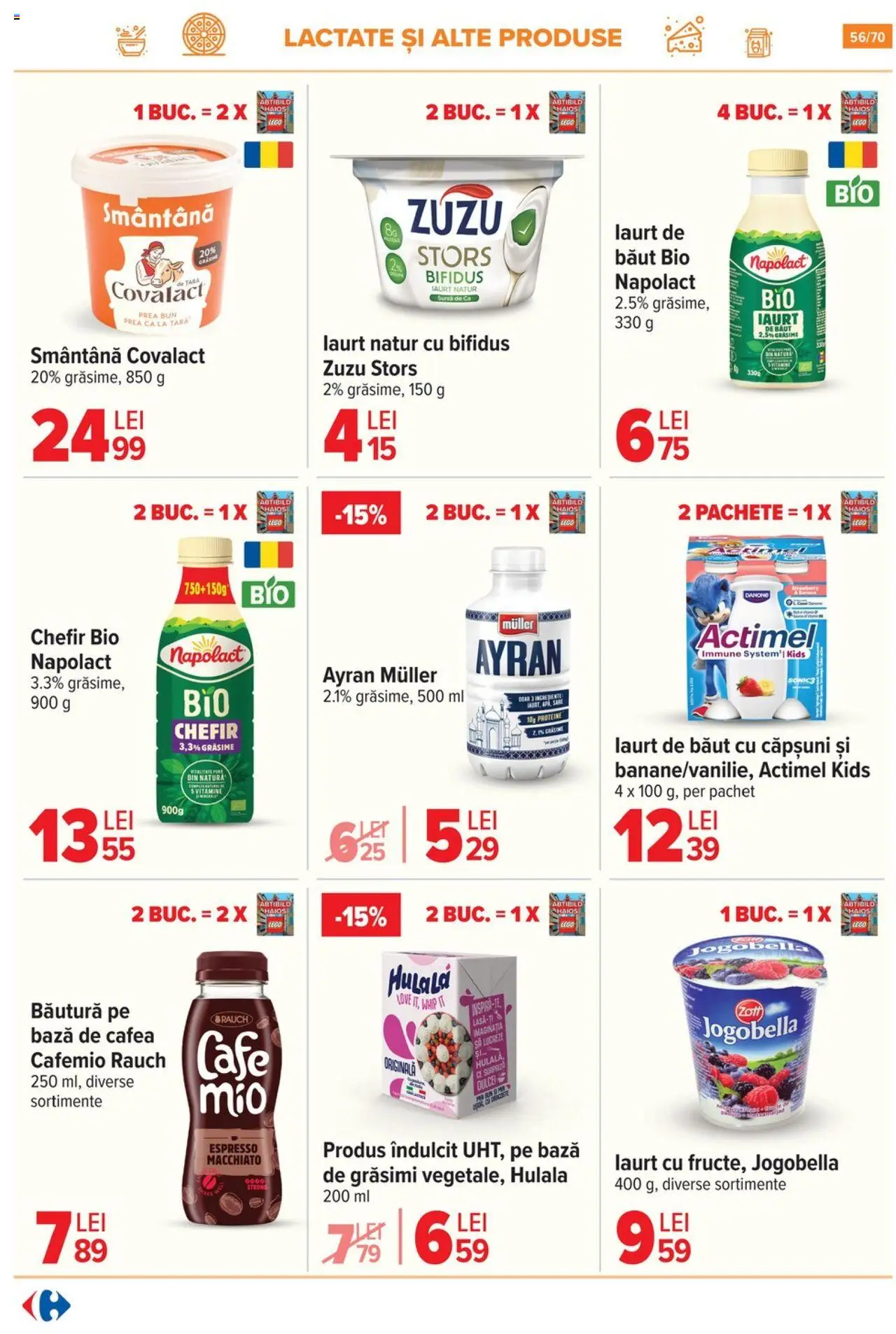 Catalog Carrefour 21 Mai - 3 Iunie 2025 | Pagina 56 | Produse: Şerit ödül, Cafea, Căpșuni, Sare