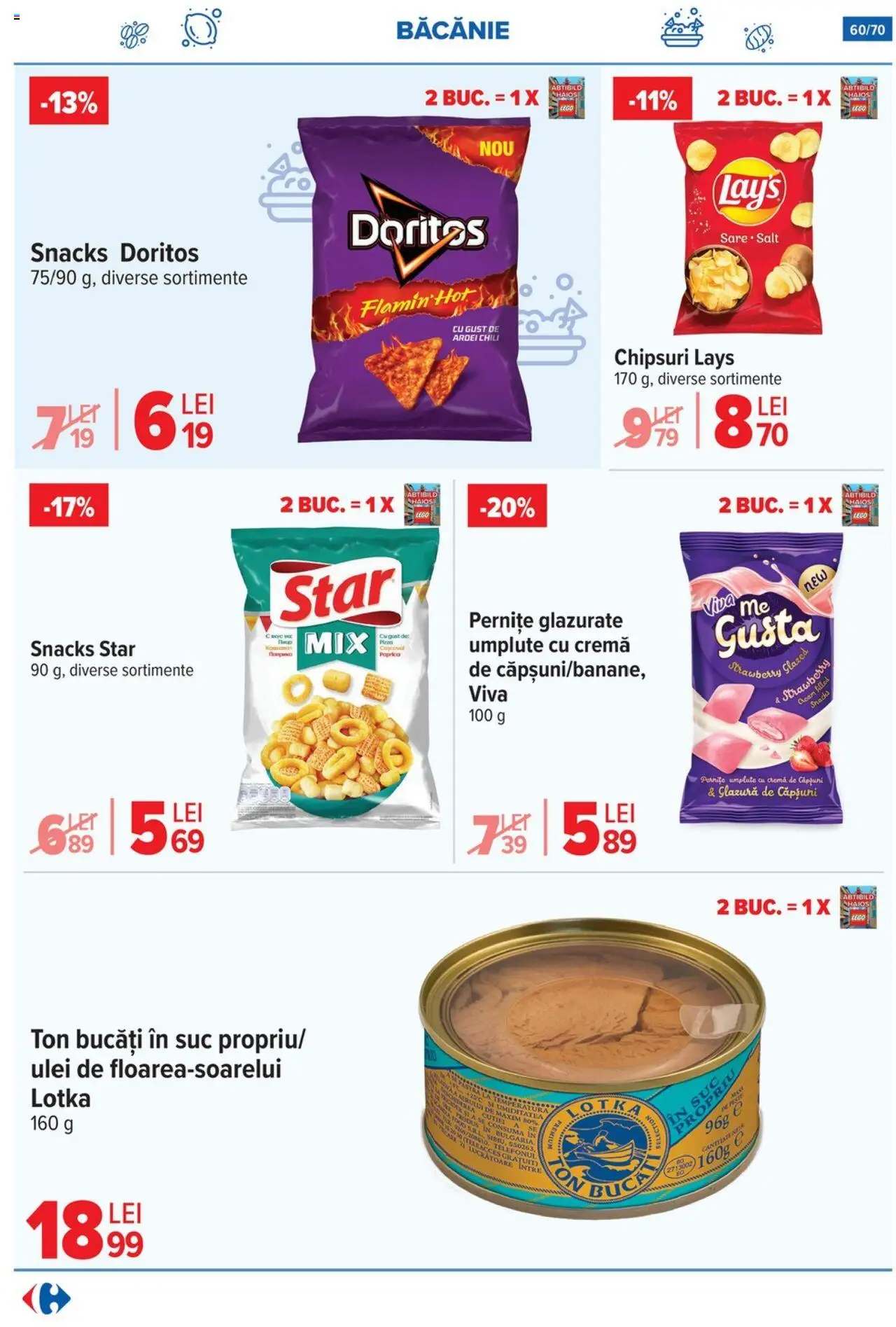 Catalog Carrefour 21 Mai - 3 Iunie 2025 | Pagina 60 | Produse: Ardei, Ulei, Suc, Chipsuri