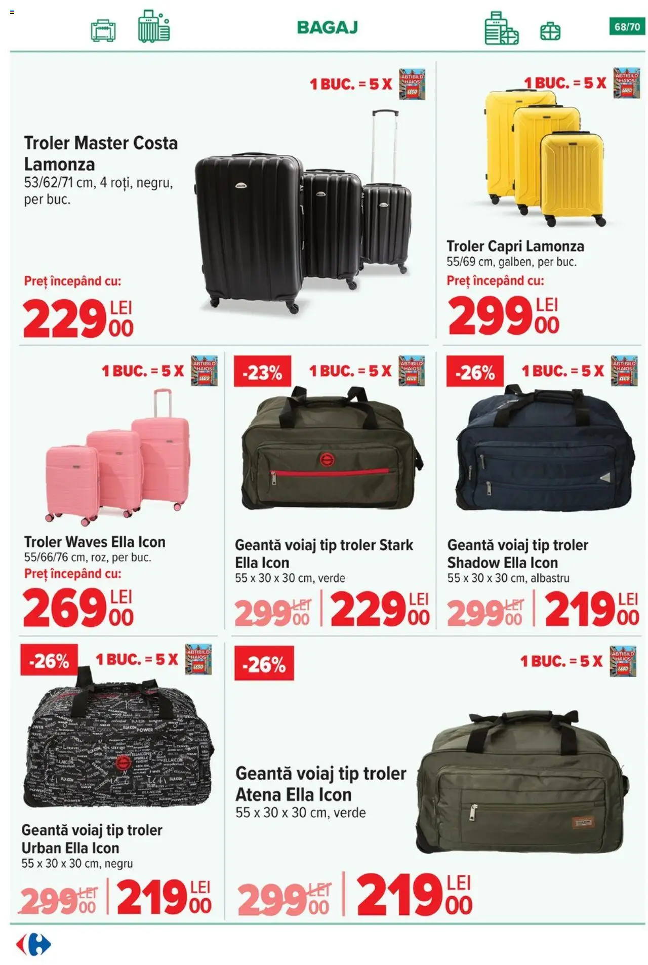 Catalog Carrefour 21 Mai - 3 Iunie 2025 | Pagina 68 | Produse: Geantă, Geantă voiaj