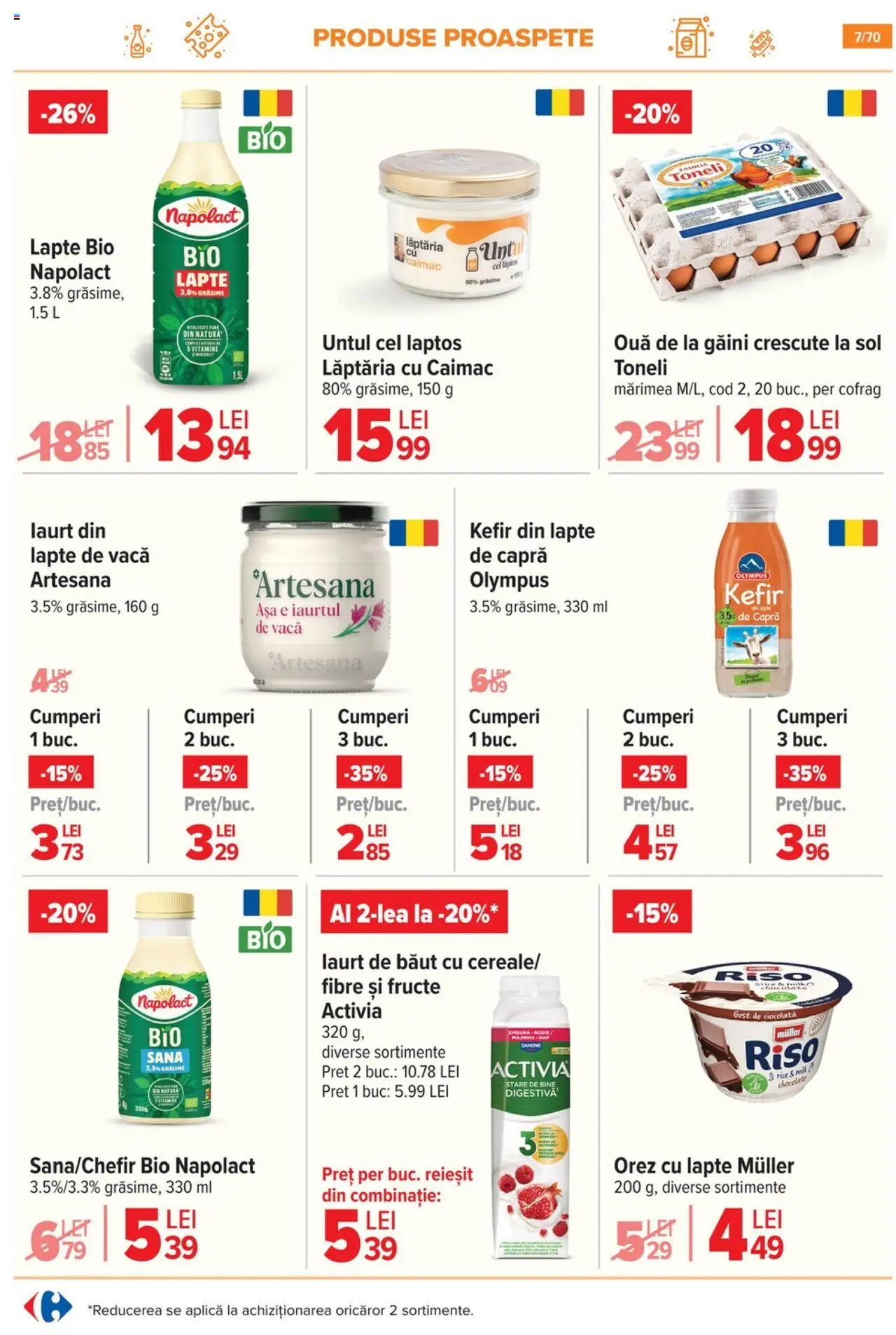 Catalog Carrefour 21 Mai - 3 Iunie 2025 | Pagina 7 | Produse: Zmeură, Lapte, Ouă, Orez