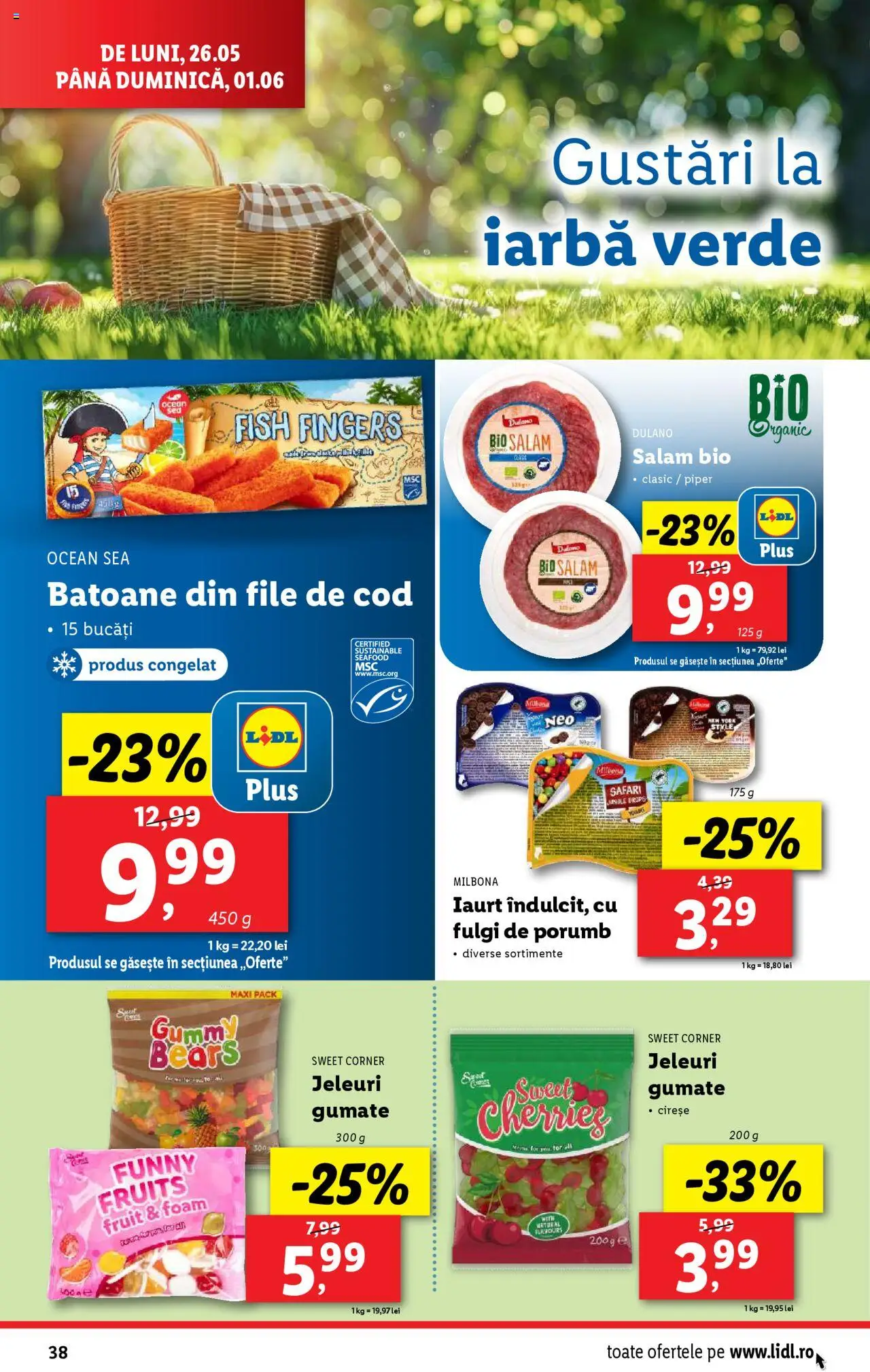 Catalog LIDL 26 Mai - 1 Iunie 2025 | Pagina 38 | Produse: Şerit ödül, Delgeç, Porumb, Piper