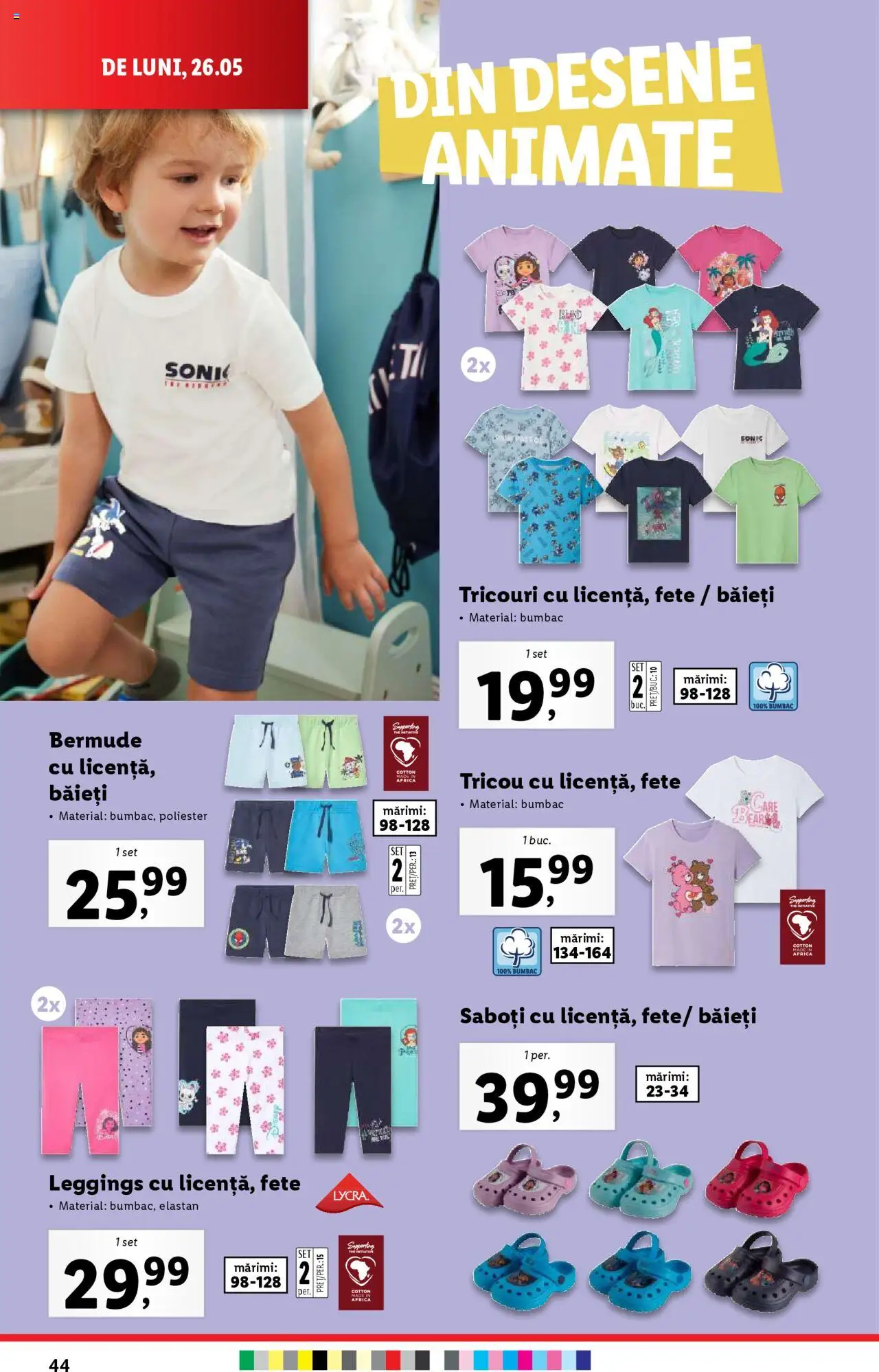 Catalog LIDL 26 Mai - 1 Iunie 2025 | Pagina 44 | Produse: Tricou
