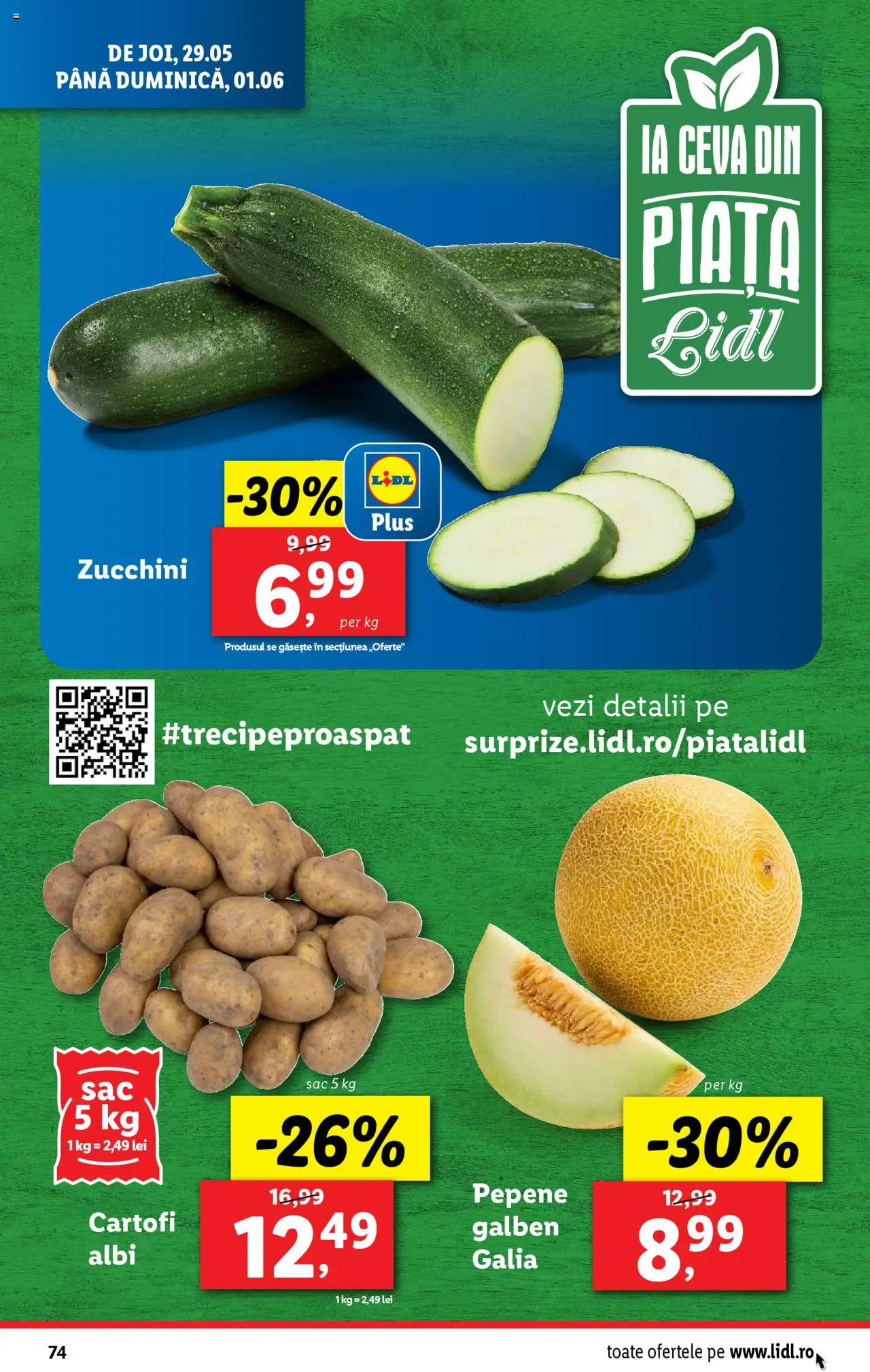Catalog LIDL 26 Mai - 1 Iunie 2025 | Pagina 74 | Produse: Cartofi