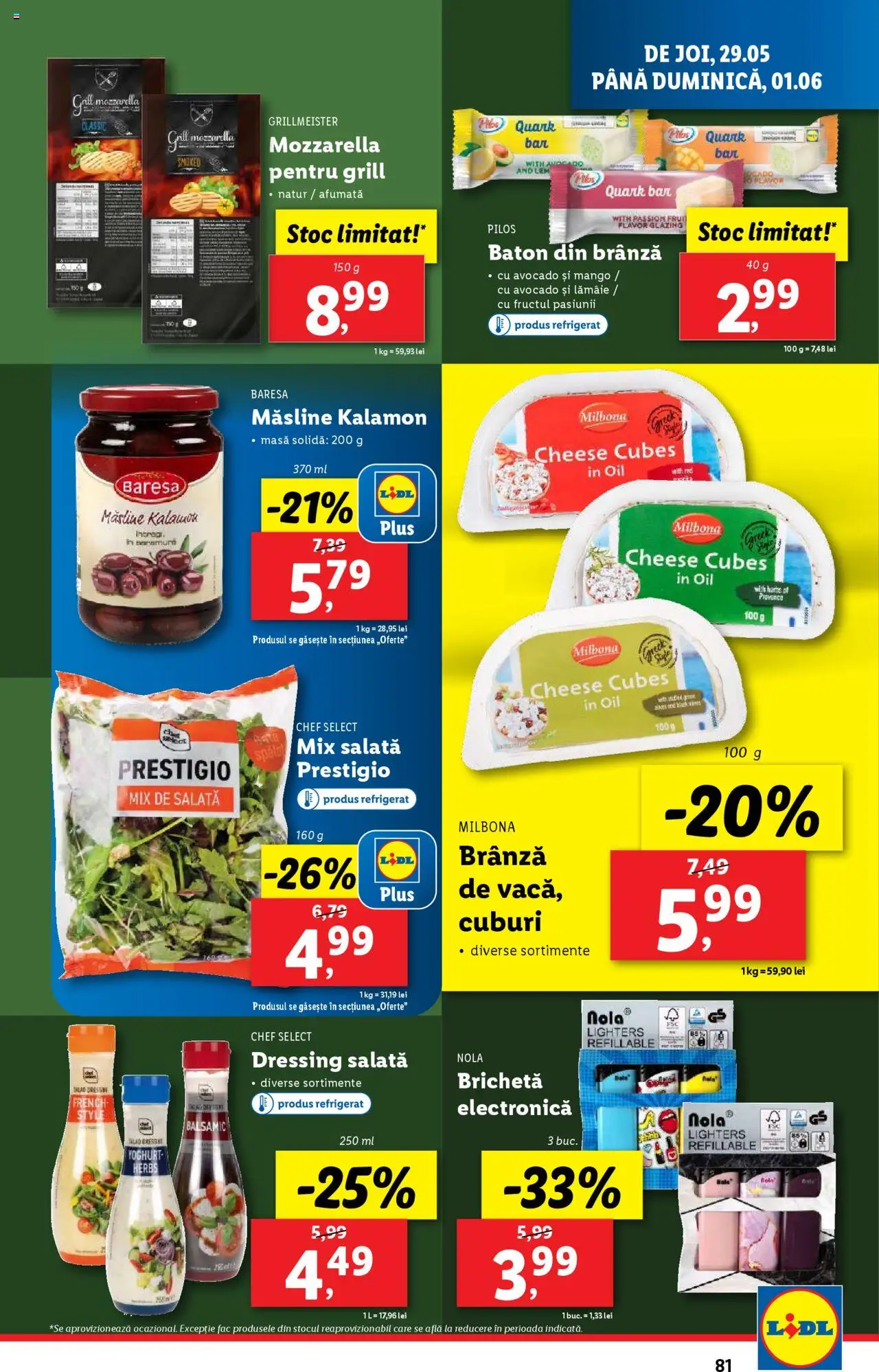 Catalog LIDL 26 Mai - 1 Iunie 2025 | Pagina 81 | Produse: Delgeç, Grill, Salată, Lămâie