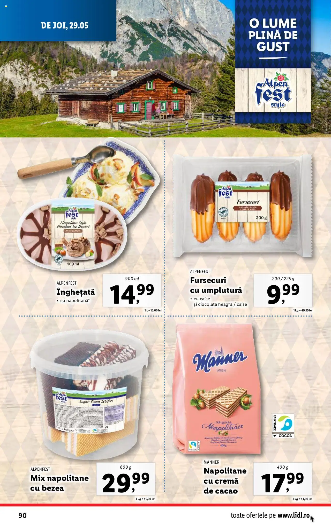 Catalog LIDL 26 Mai - 1 Iunie 2025 | Pagina 90 | Produse: Delgeç, Ciocolată, Cacao, Ahtapot