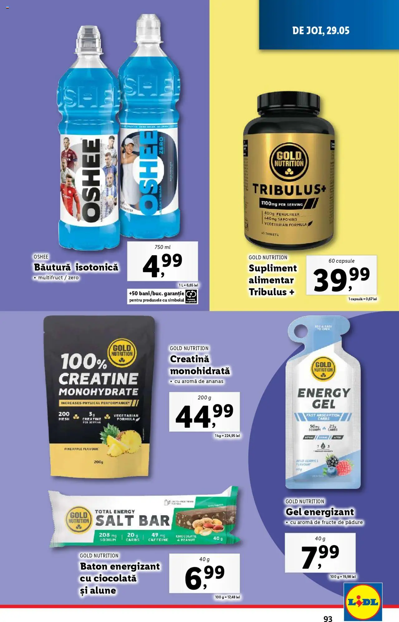 Catalog LIDL 26 Mai - 1 Iunie 2025 | Pagina 93 | Produse: Ciocolată, Ananas, Fructe