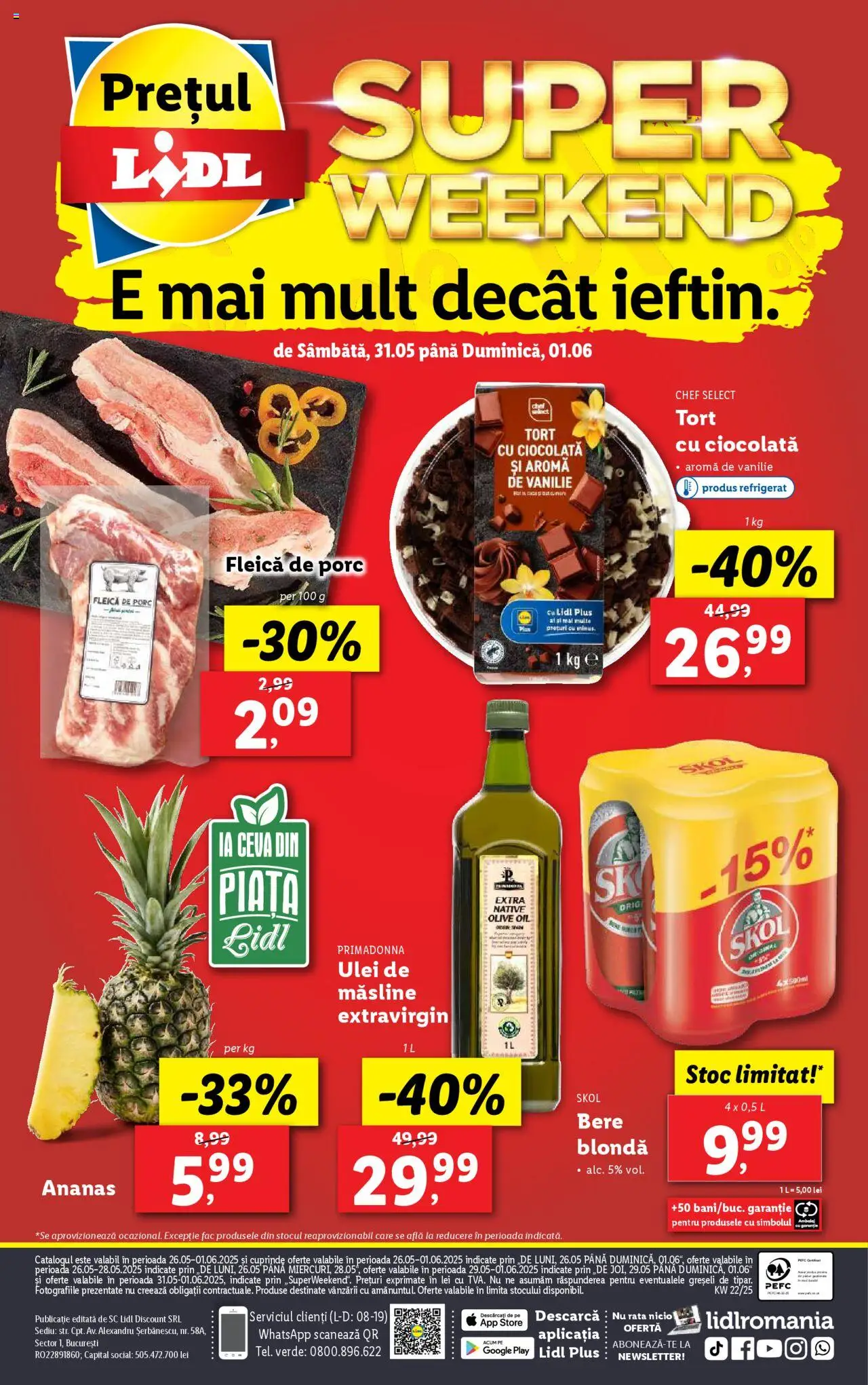 Catalog LIDL 26 Mai - 1 Iunie 2025 | Pagina 94 | Produse: Rață, Tort, Ciocolată, Bere