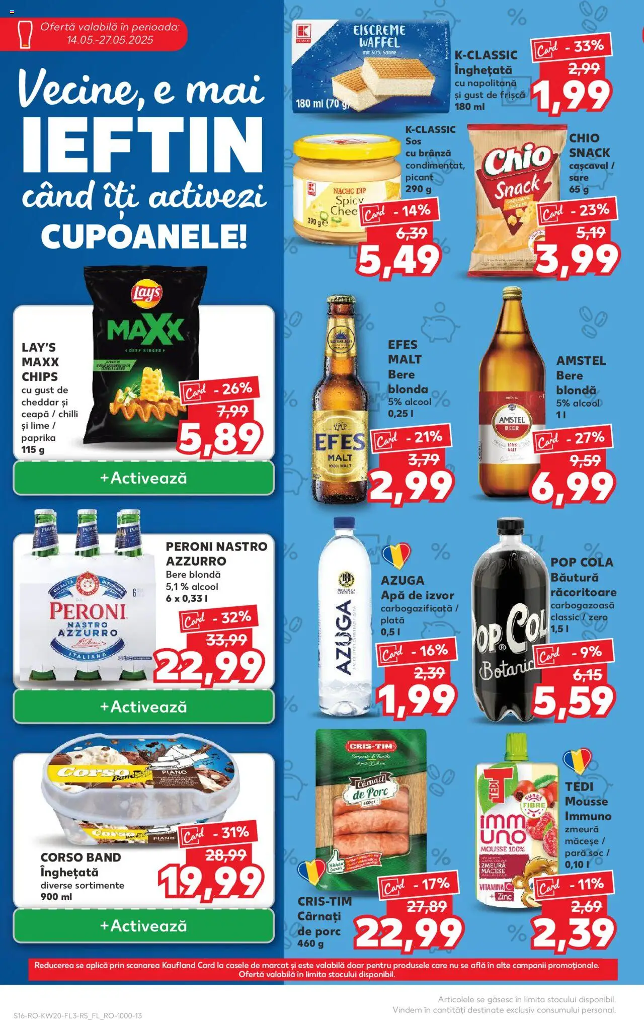 Catalog Kaufland 14 - 27 Mai 2025 | Pagina 16 | Produse: Chilli, Zmeură, Amerikan servis, Sare
