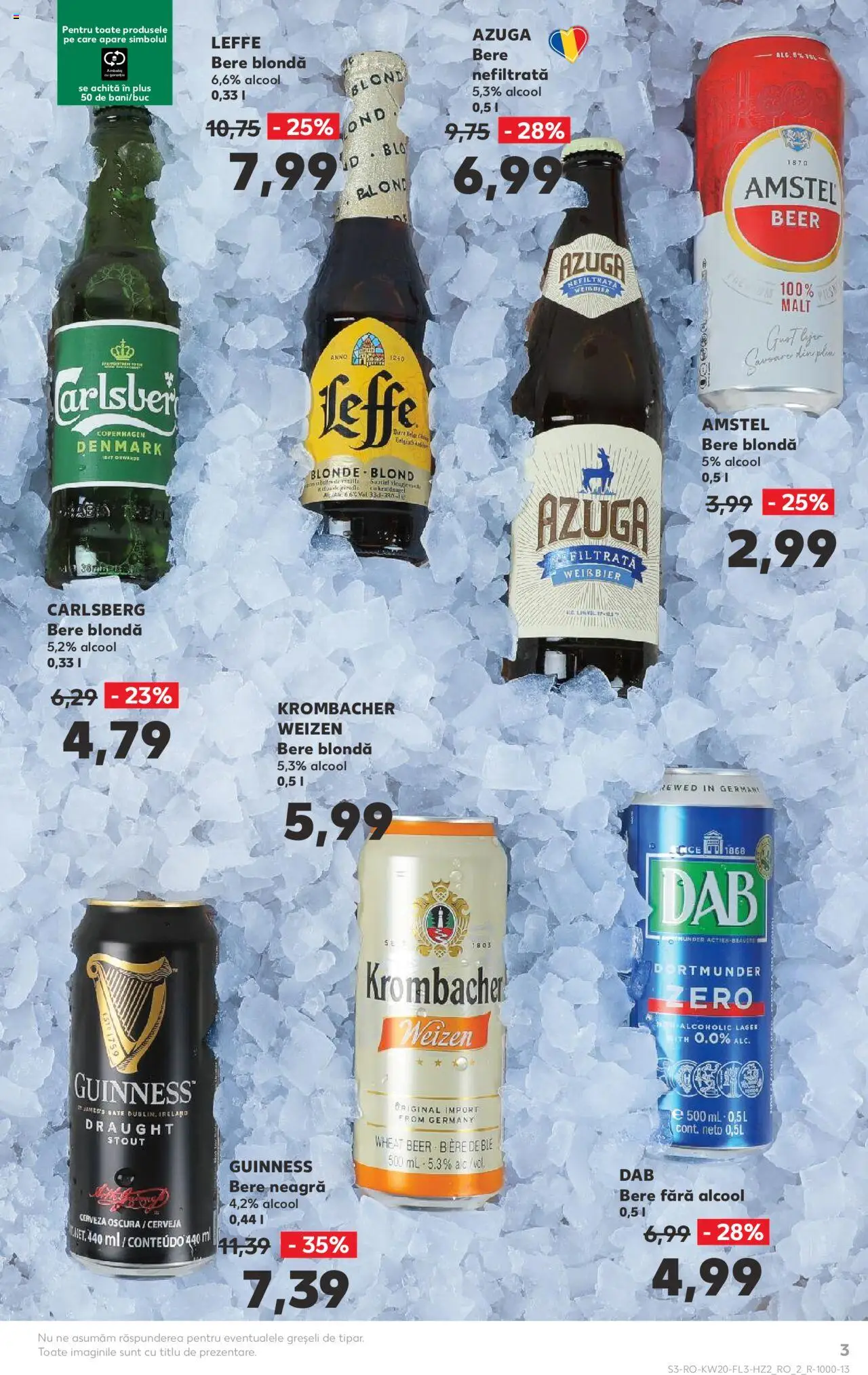 Catalog Kaufland 14 - 27 Mai 2025 | Pagina 3 | Produse: Bere