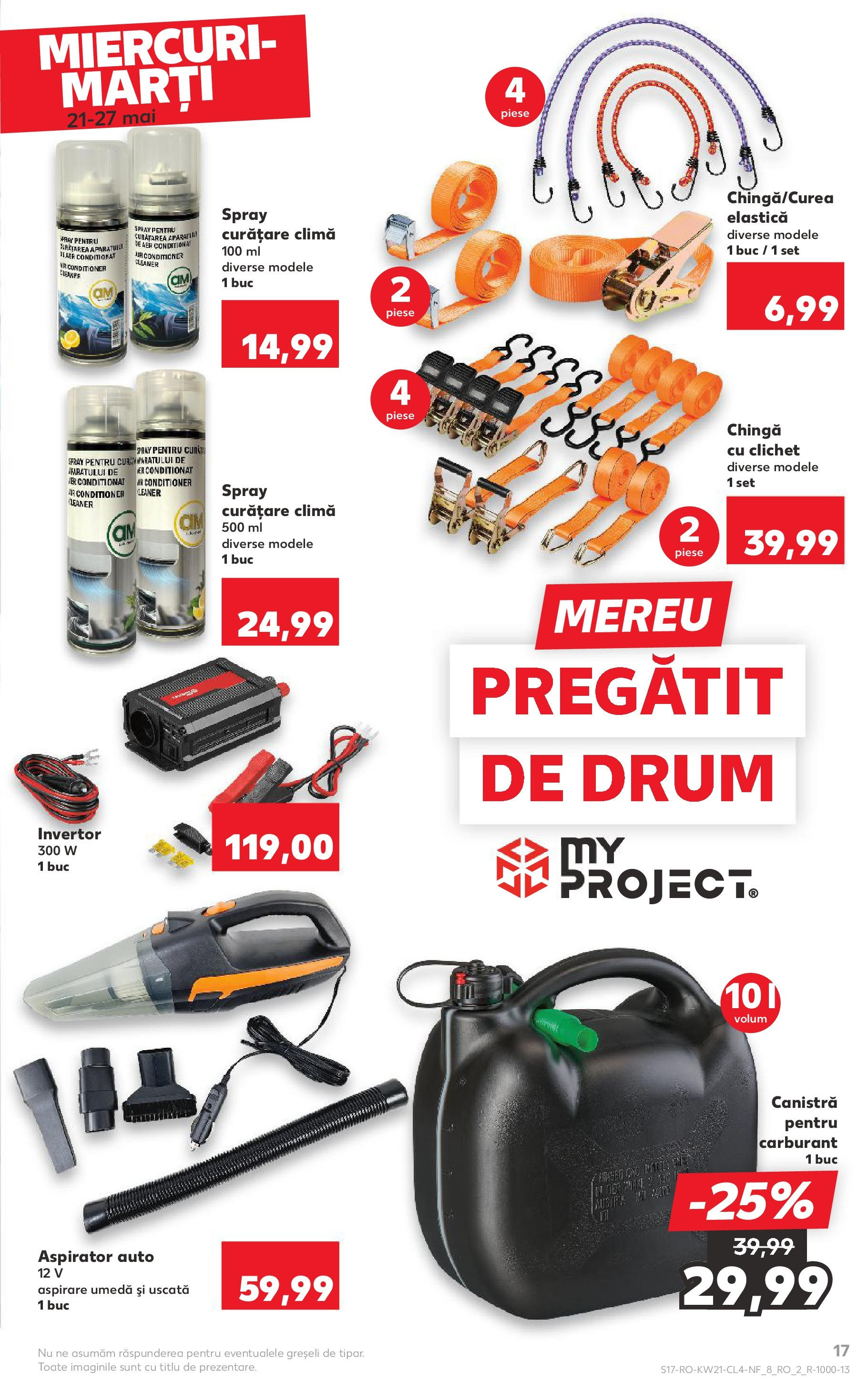 Catalog Kaufland 21 - 27 Mai 2025 | Pagina 17 | Produse: Aer Condiționat, Aspirator
