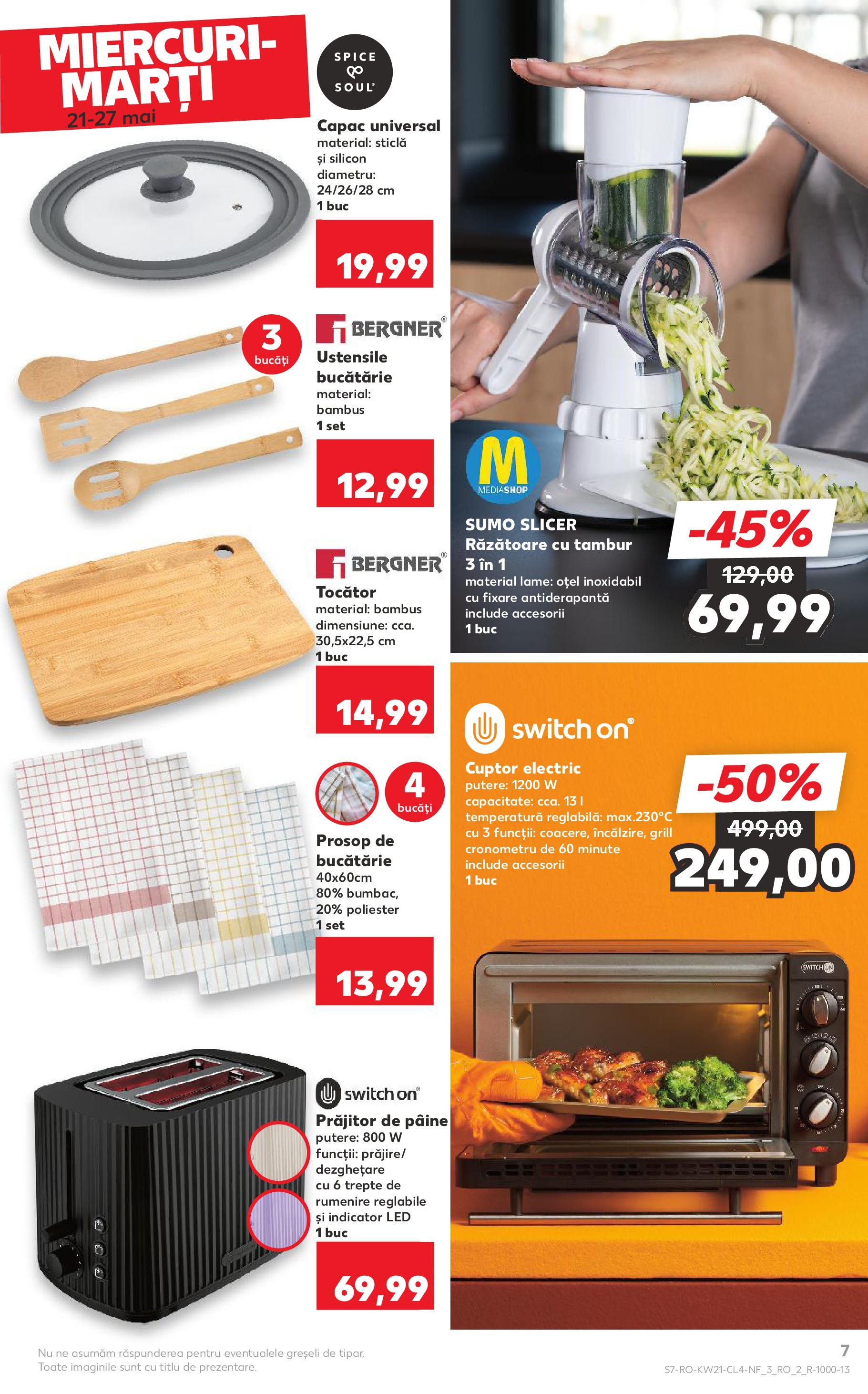 Catalog Kaufland 21 - 27 Mai 2025 | Pagina 7 | Produse: Cuptor, Bucătărie, Babak, Tocător