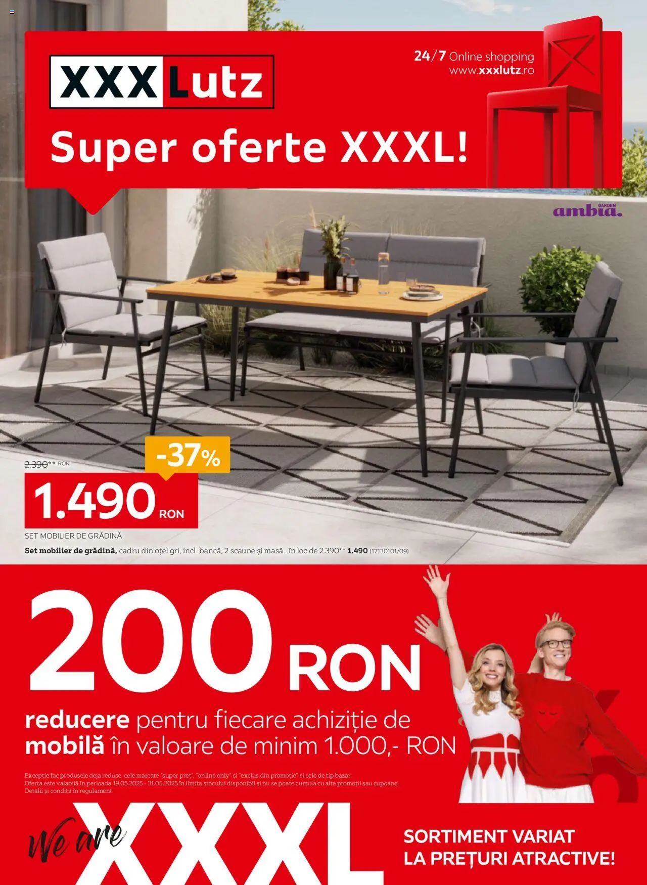 Catalog XXXLutz 19 Mai - 1 Iunie 2025 | Pagina 1