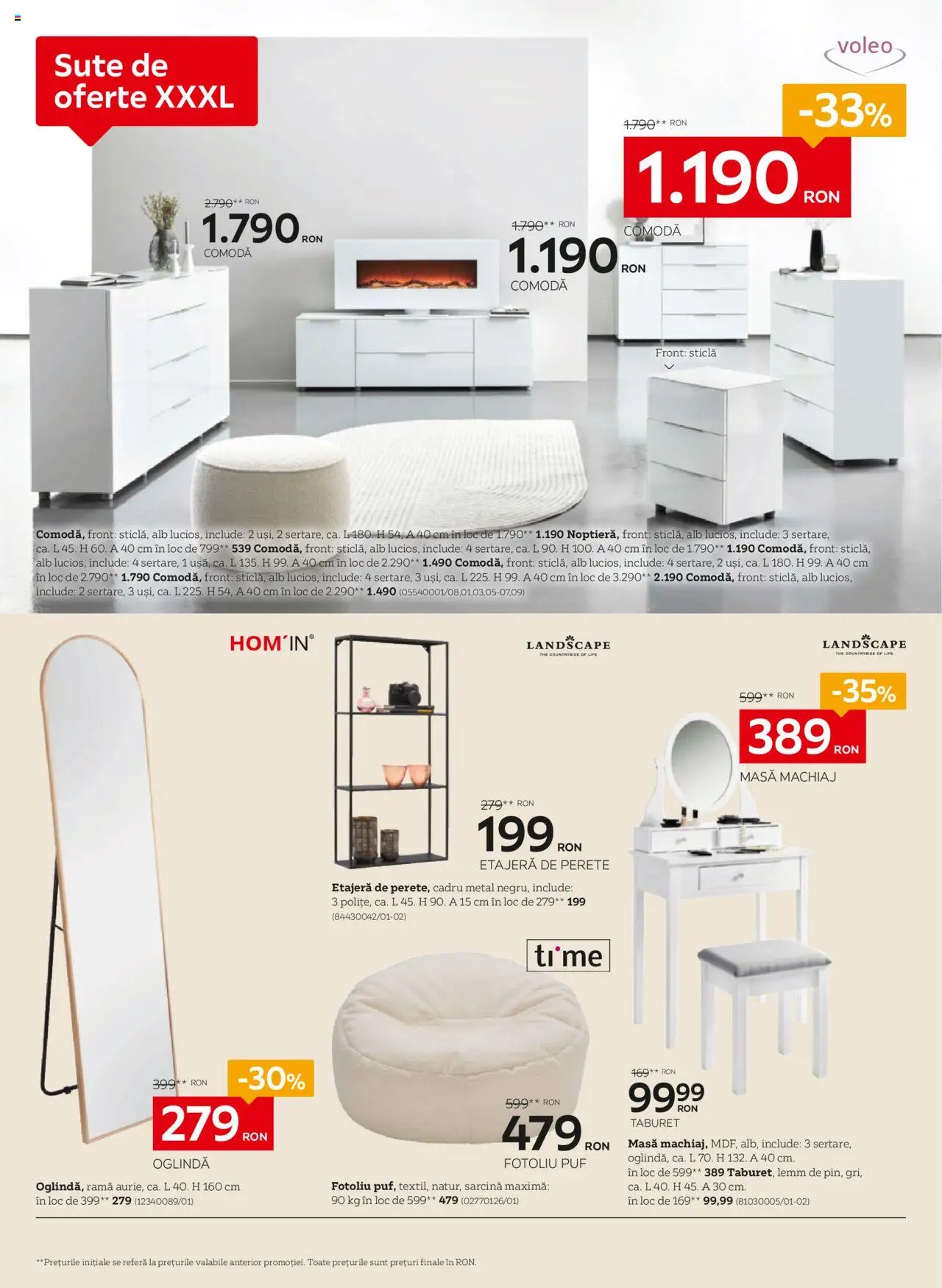 Catalog XXXLutz 19 Mai - 1 Iunie 2025 | Pagina 10 | Produse: Comodă, Oglindă, Taburet, Machiaj