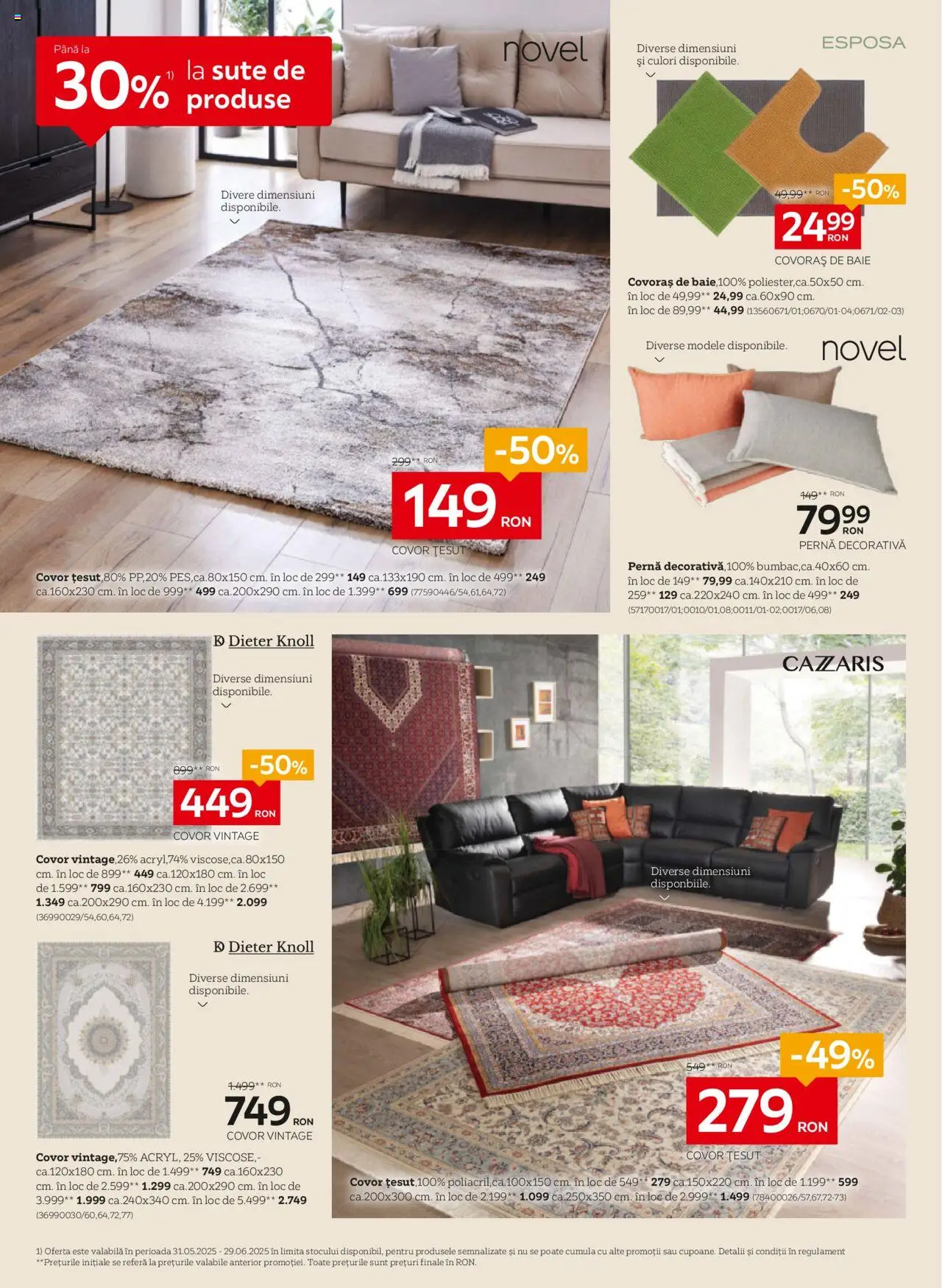 Catalog XXXLutz 19 Mai - 1 Iunie 2025 | Pagina 12 | Produse: Pernă, Covor, Covoraș de baie