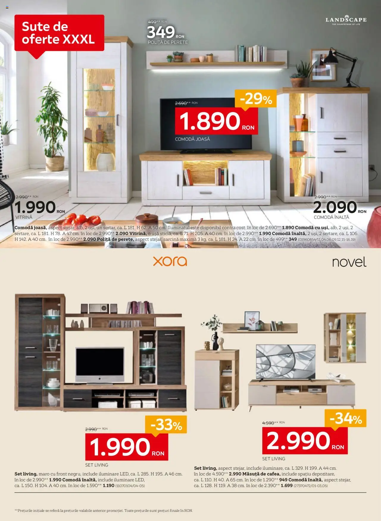 Catalog XXXLutz 19 Mai - 1 Iunie 2025 | Pagina 6 | Produse: Comodă, Vitrină, Ușă