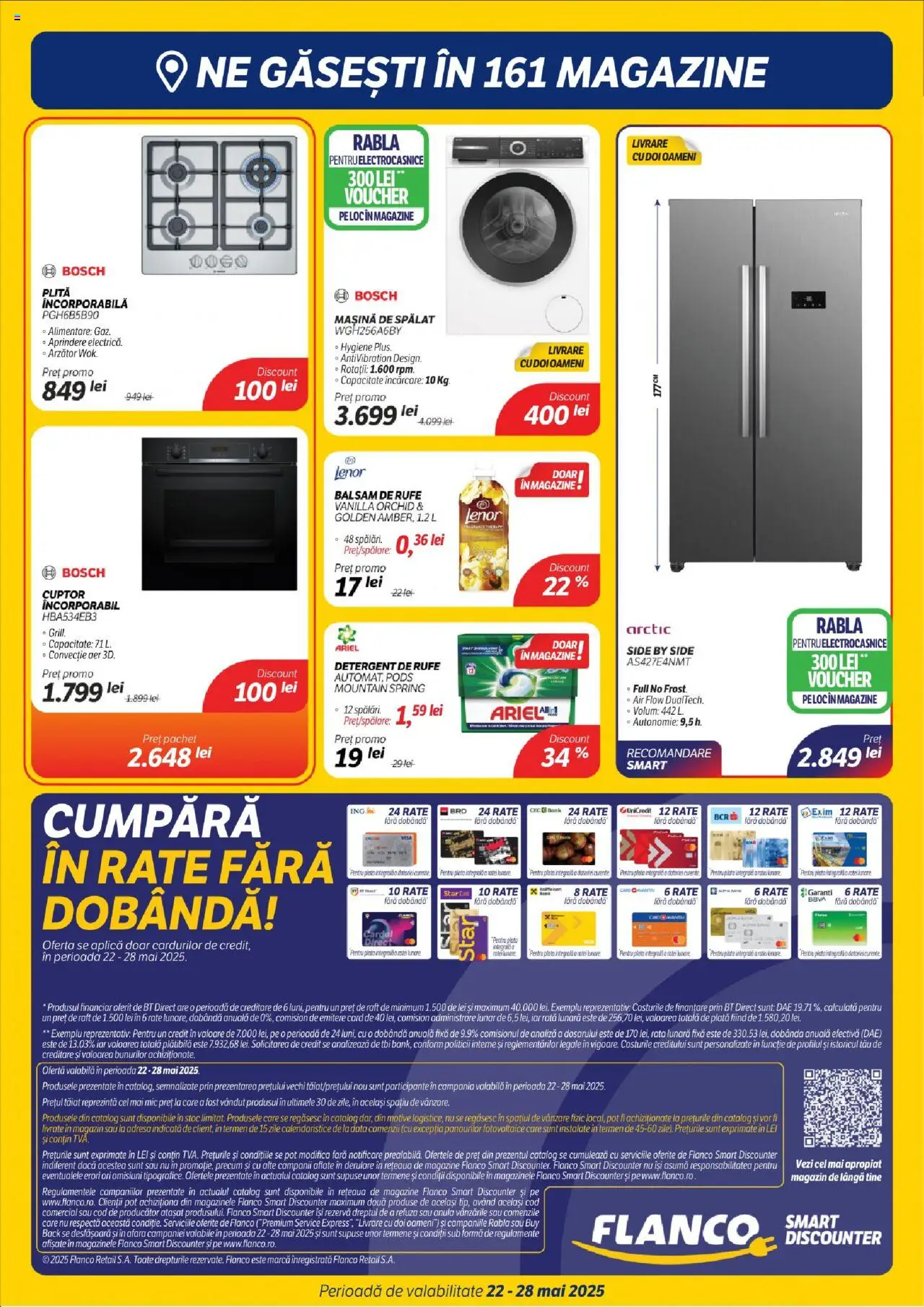 Catalog Flanco 22 - 28 Mai 2025 | Pagina 10 | Produse: Mașină De Spălat, Cuptor, Plită, Raft