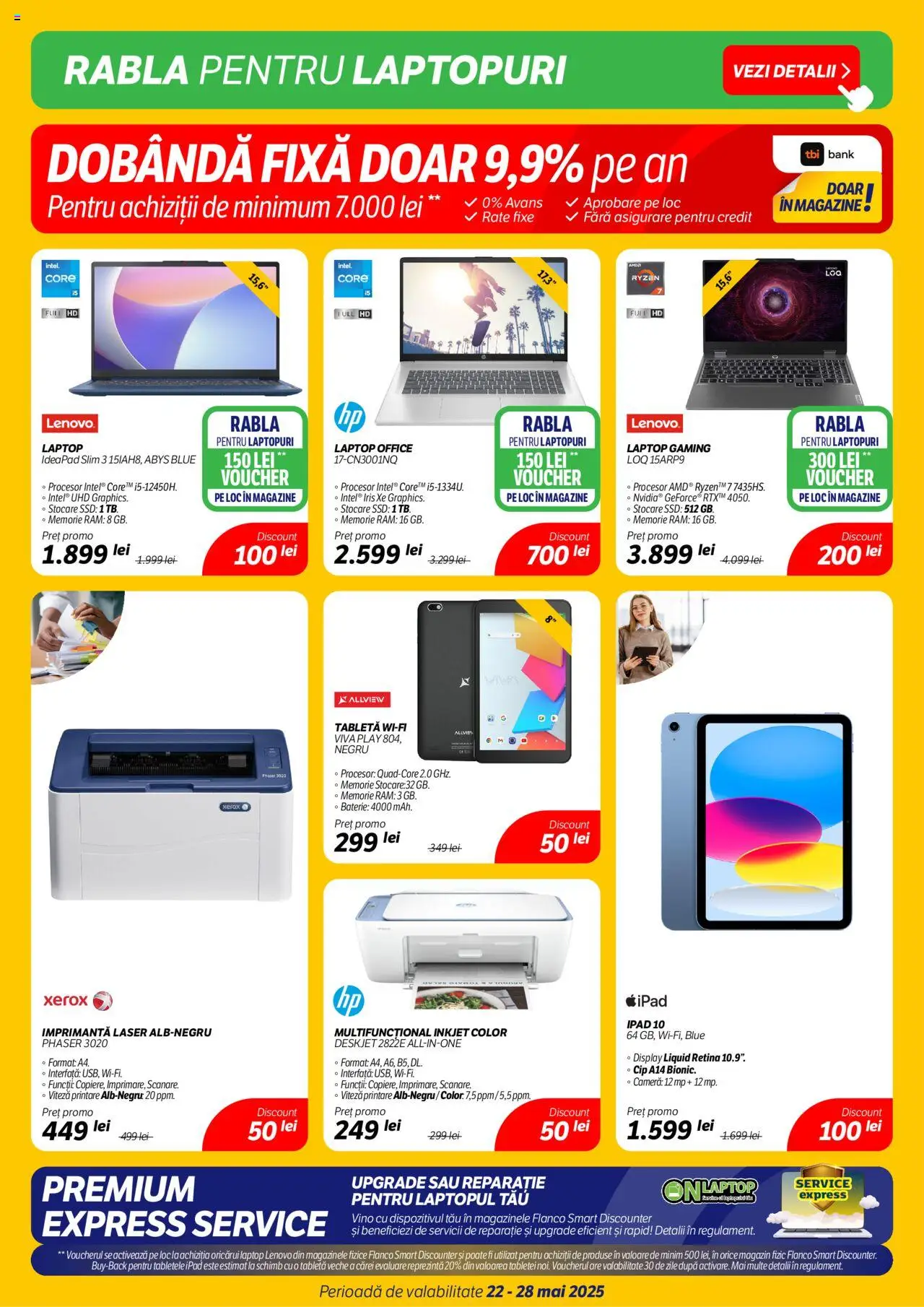 Catalog Flanco 22 - 28 Mai 2025 | Pagina 5 | Produse: Laptop, Memorie, Cameră, Baterie