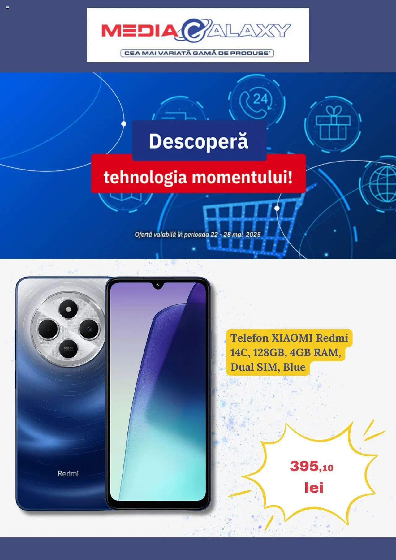 Catalog Media Galaxy 22 - 28 Mai 2025 | Pagina 1 | Produse: Telefon