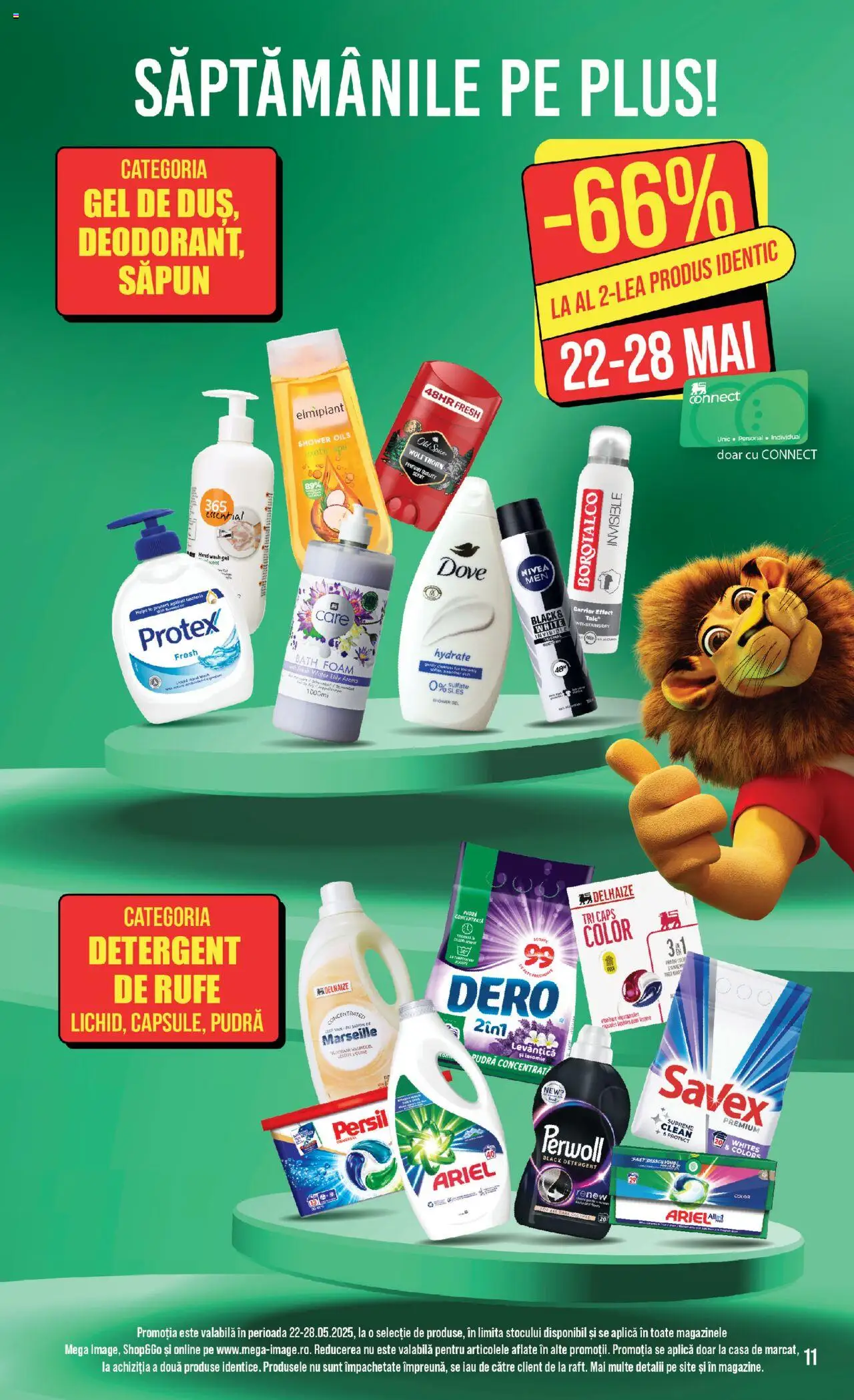 Catalog Mega Image 22 - 28 Mai 2025 | Pagina 11 | Produse: Pomelo, Pudră, Săpun, Detergent