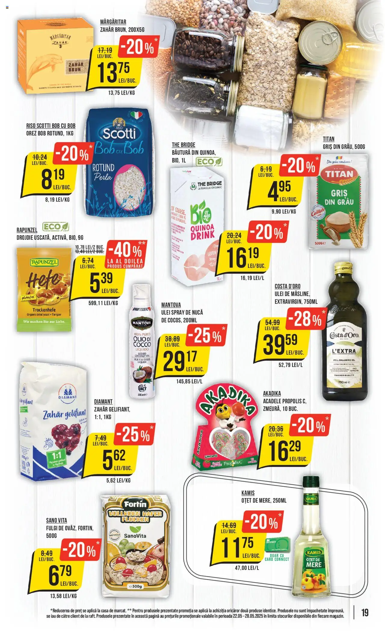 Catalog Mega Image 22 - 28 Mai 2025 | Pagina 19 | Produse: Ulei, Mere, Propolis, Zahăr