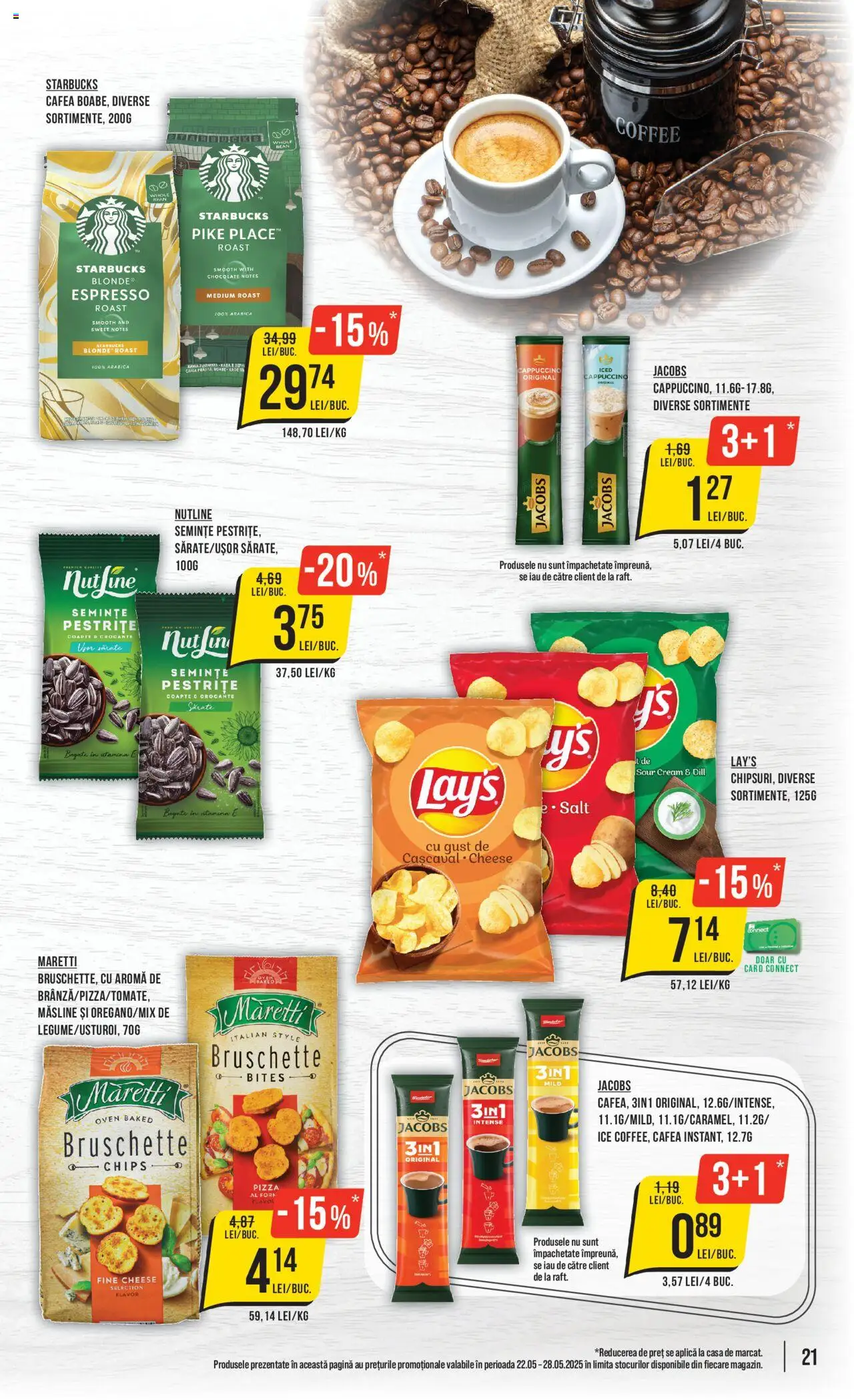 Catalog Mega Image 22 - 28 Mai 2025 | Pagina 21 | Produse: Semințe, Köpek çiti, Cafea, Pizza