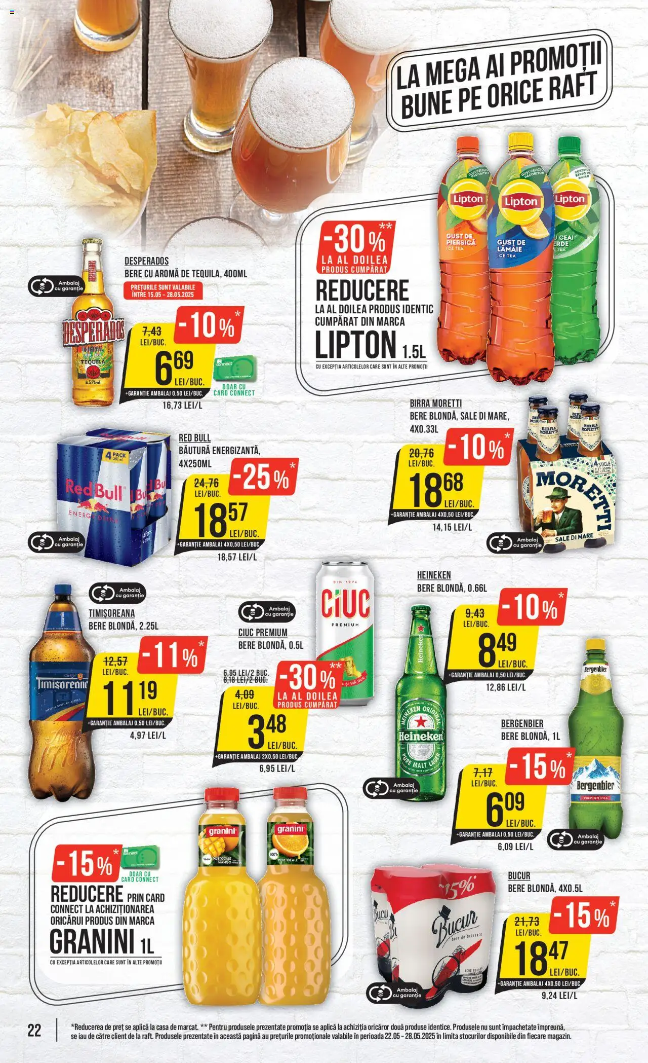 Catalog Mega Image 22 - 28 Mai 2025 | Pagina 22 | Produse: Piersică, Raft, Köpek Sabunu, Ceai