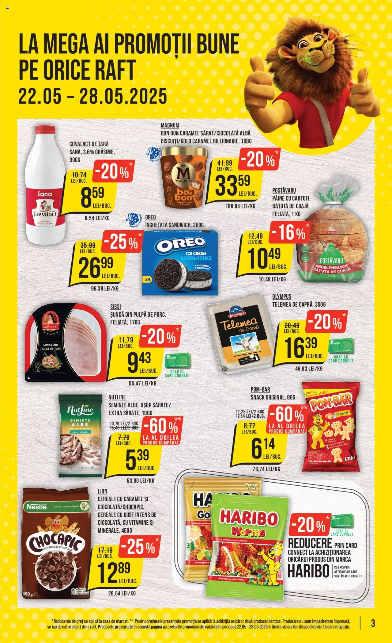 Catalog Mega Image 22 - 28 Mai 2025 | Pagina 3 | Produse: Raft, Semințe, Pâine, Cereale