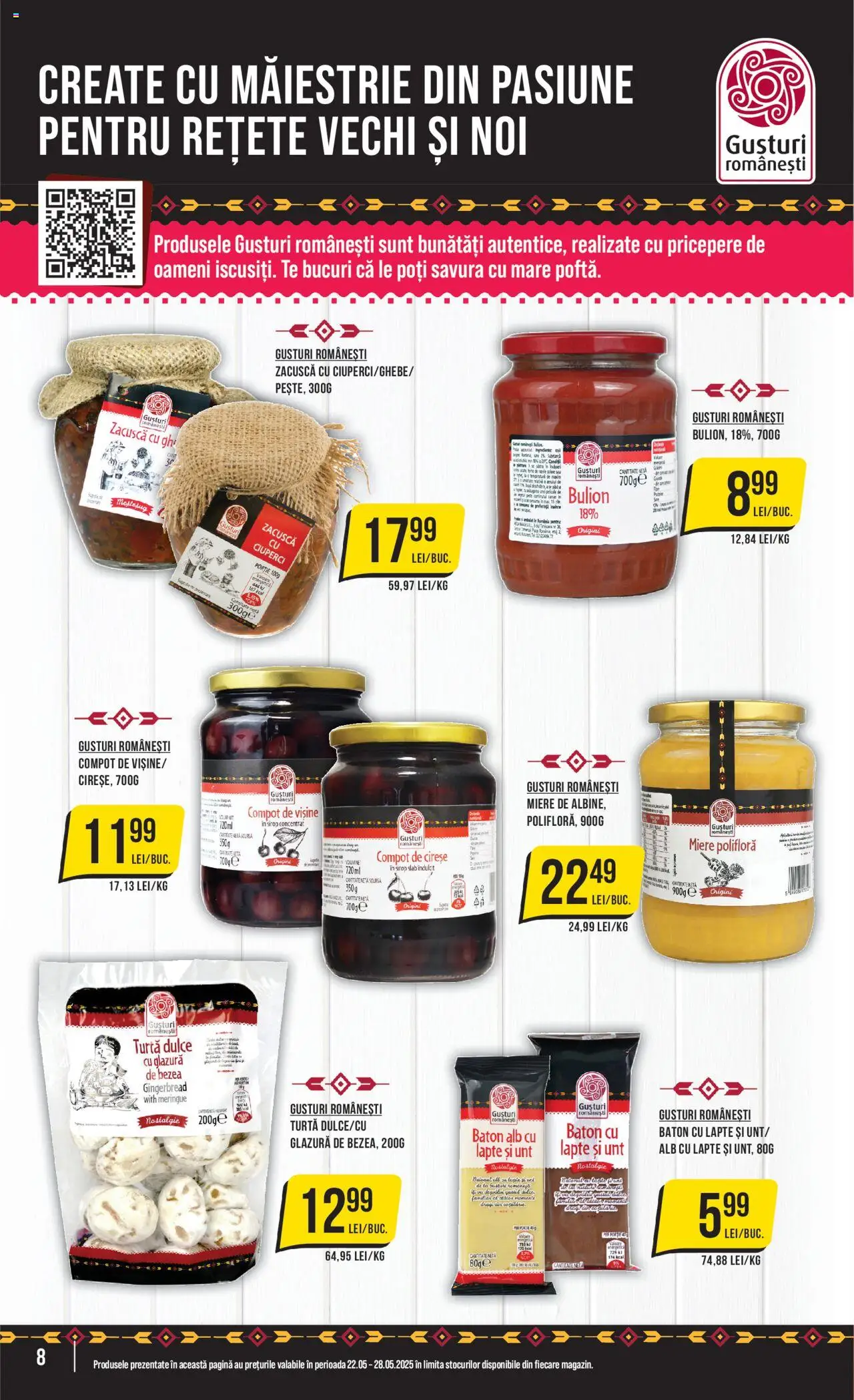 Catalog Mega Image 22 - 28 Mai 2025 | Pagina 8 | Produse: Ciuperci, Lapte, Compot, Cireșe