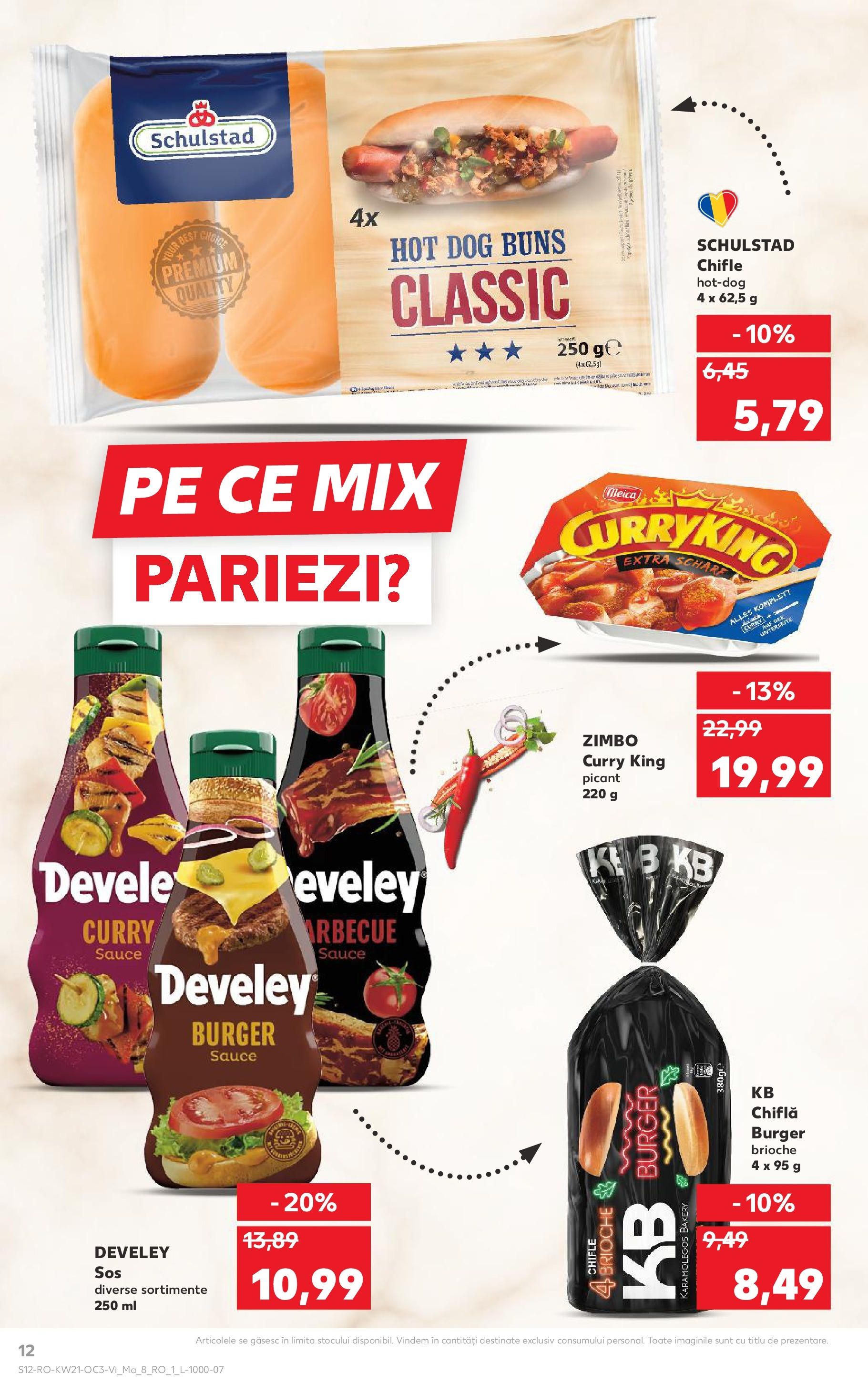Catalog Kaufland 23 - 27 Mai 2025 | Pagina 12 | Produse: Chiflă, Burger