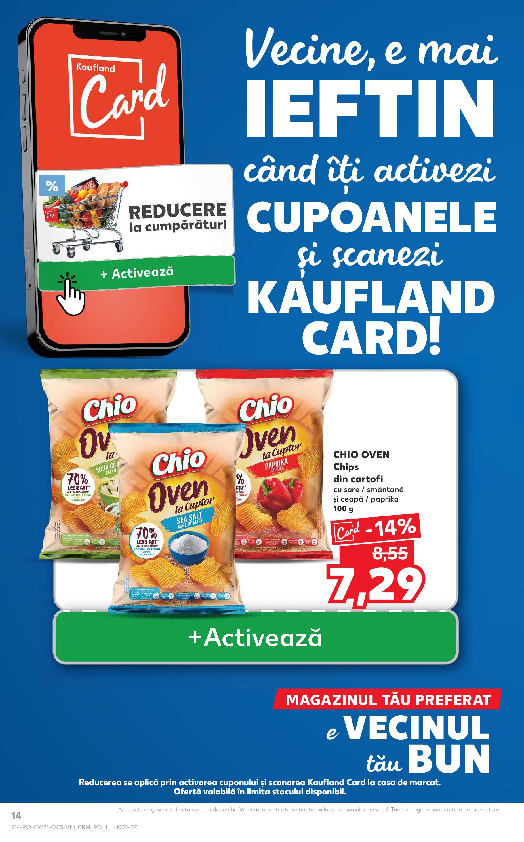 Catalog Kaufland 23 - 27 Mai 2025 | Pagina 14 | Produse: Cuptor, Smântână, Ceapă, Sare