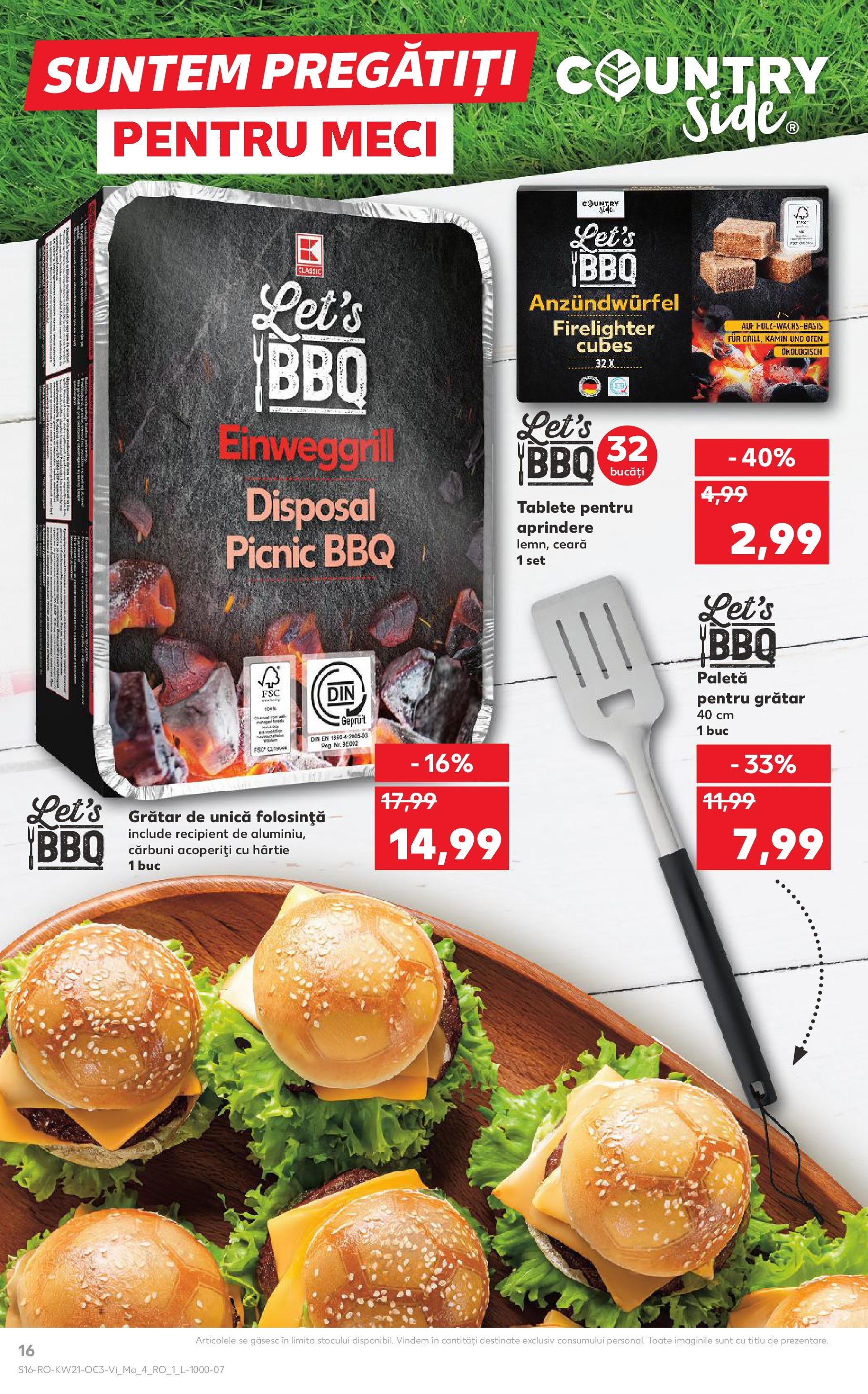 Catalog Kaufland 23 - 27 Mai 2025 | Pagina 16 | Produse: Grătar