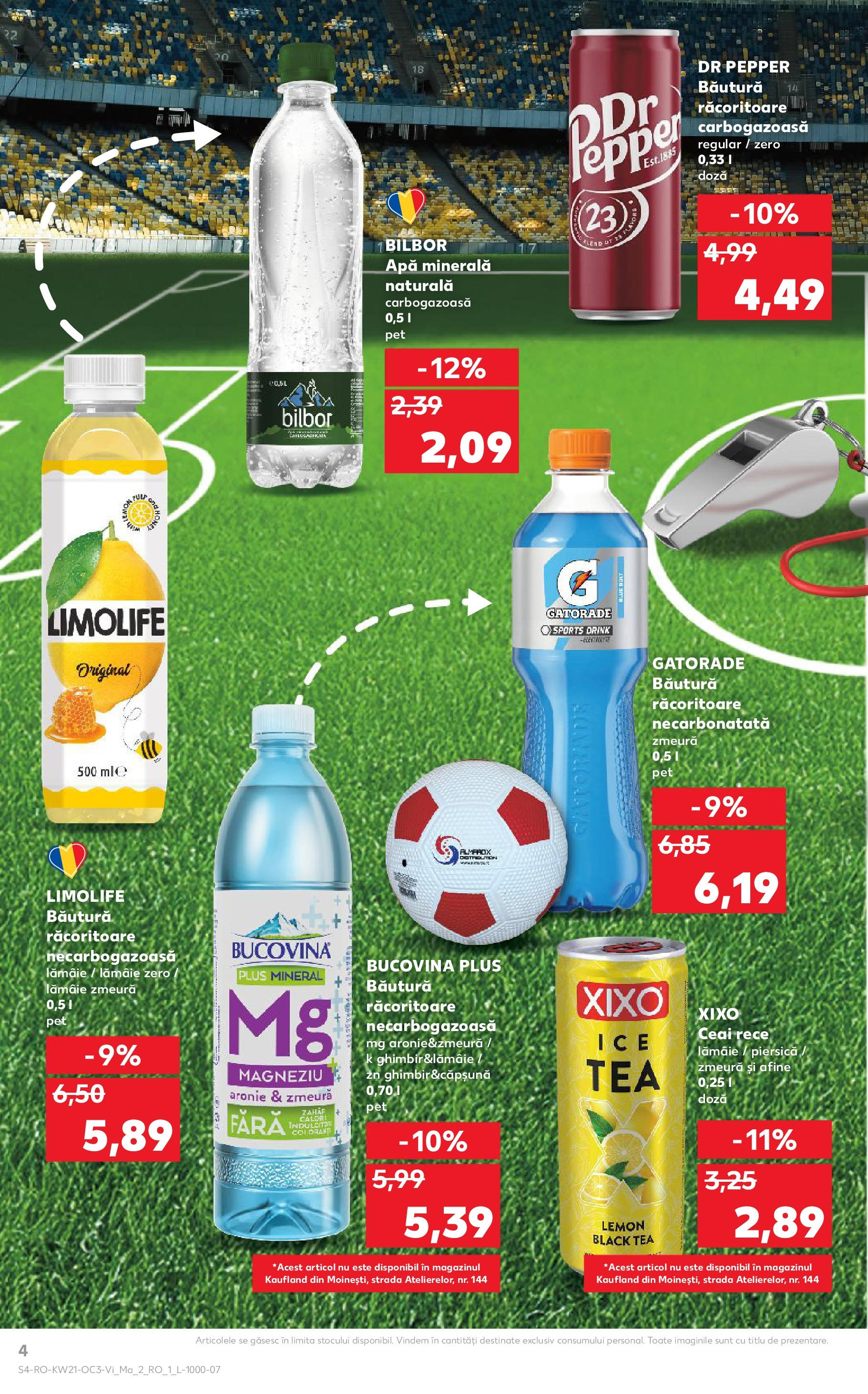 Catalog Kaufland 23 - 27 Mai 2025 | Pagina 4 | Produse: Afine, Zmeură, Yazı tahtası kalemi, Ceai