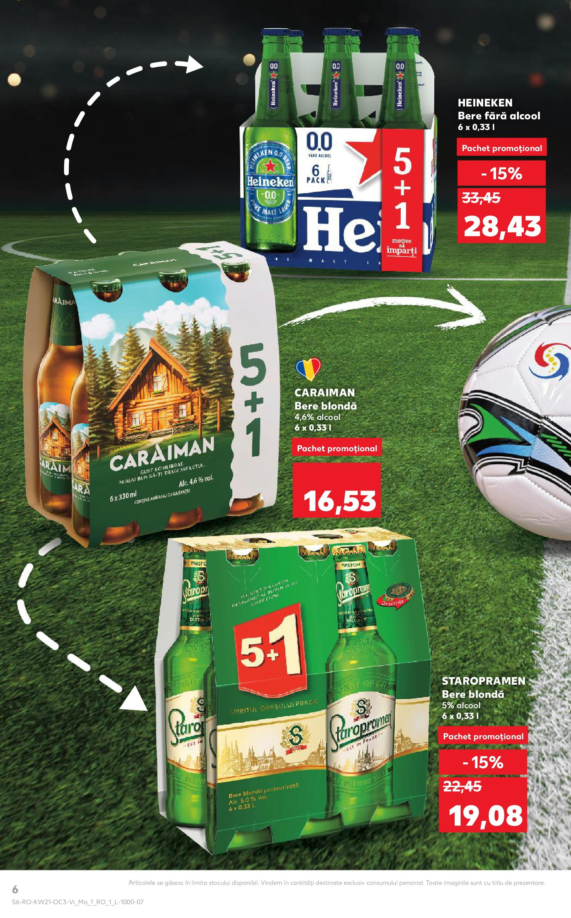Catalog Kaufland 23 - 27 Mai 2025 | Pagina 6 | Produse: Pară, Bere