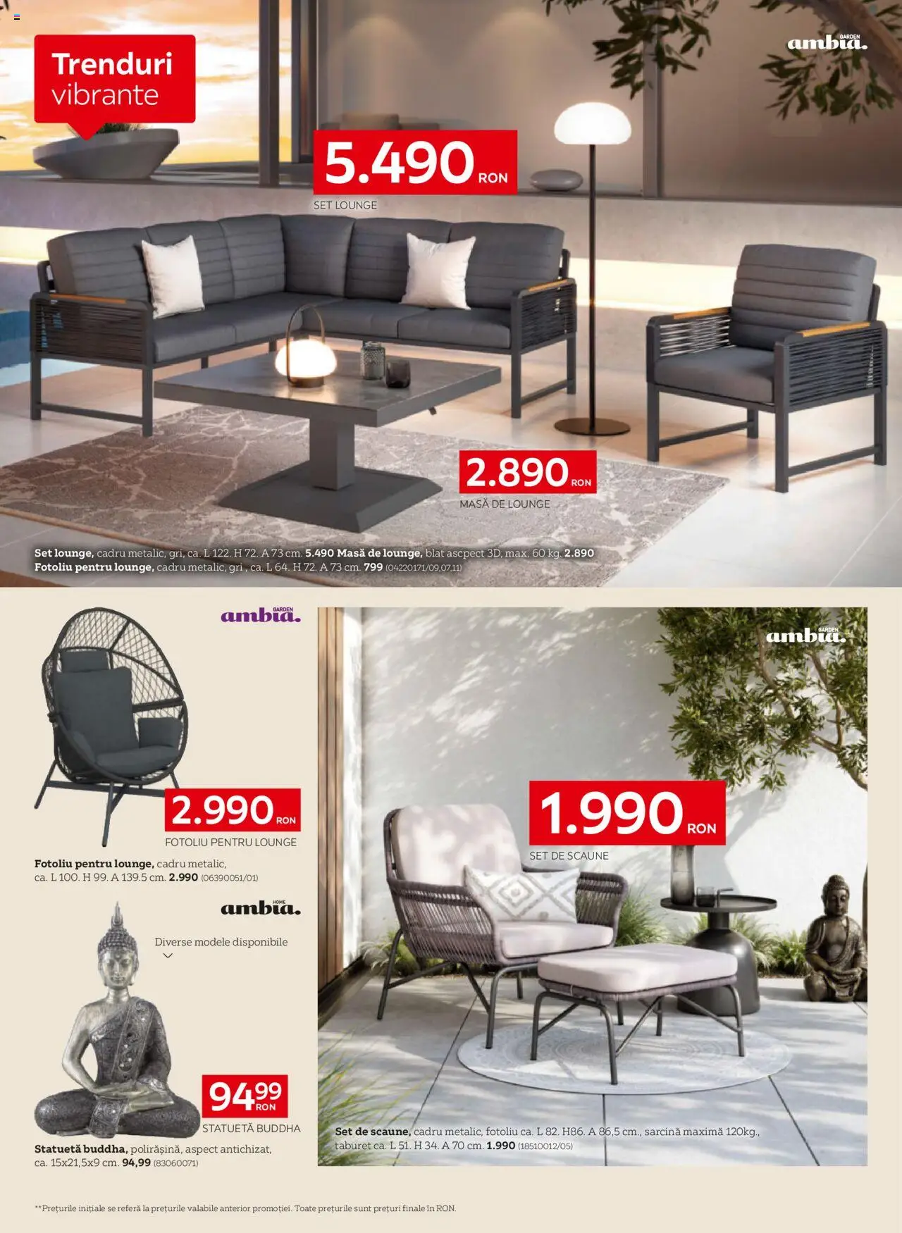 Catalog XXXLutz 5 Mai - 31 Decembrie 2025 | Pagina 12 | Produse: Fotoliu, Masă, Taburet