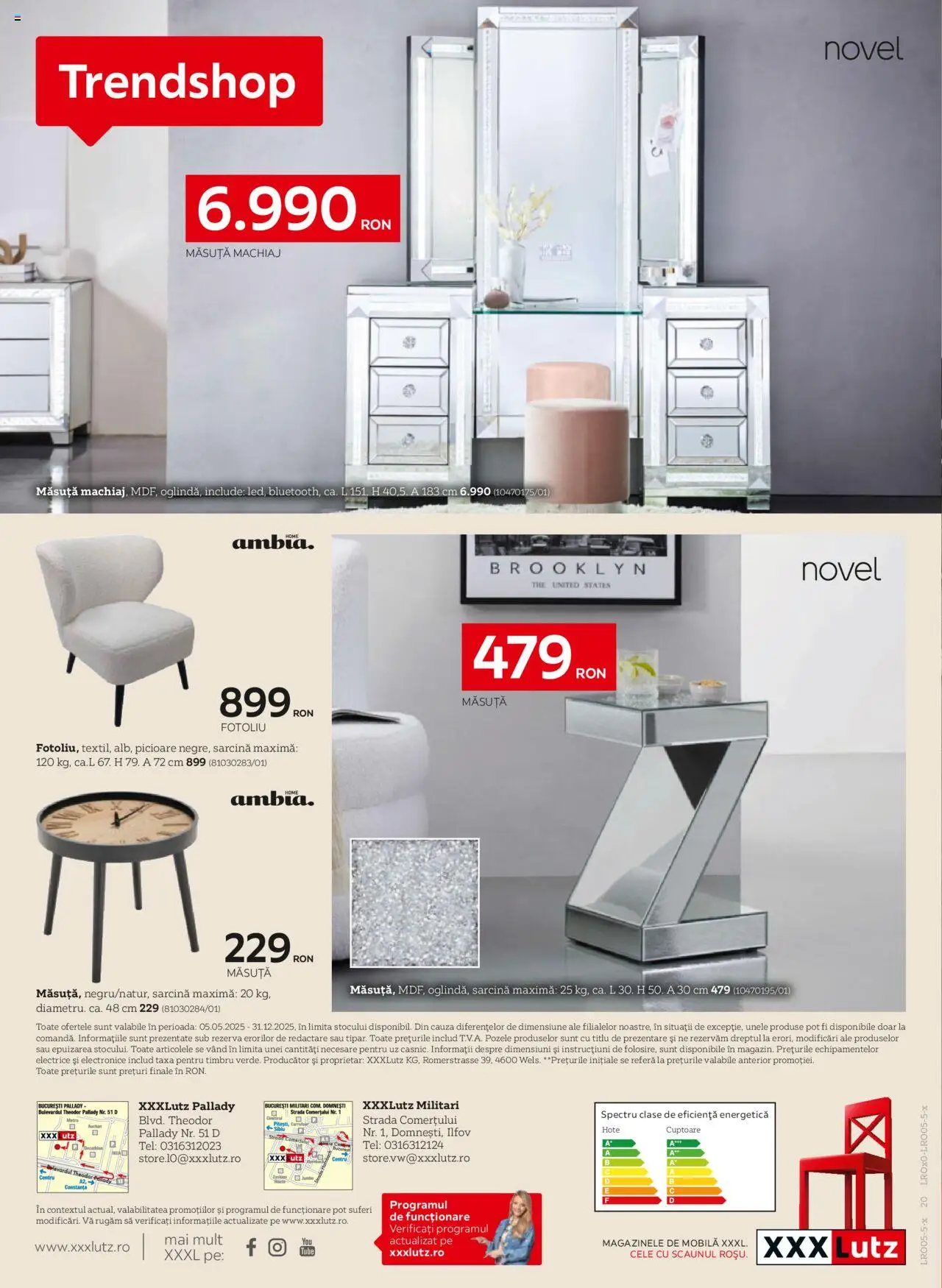 Catalog XXXLutz 5 Mai - 31 Decembrie 2025 | Pagina 20 | Produse: Fotoliu, Machiaj