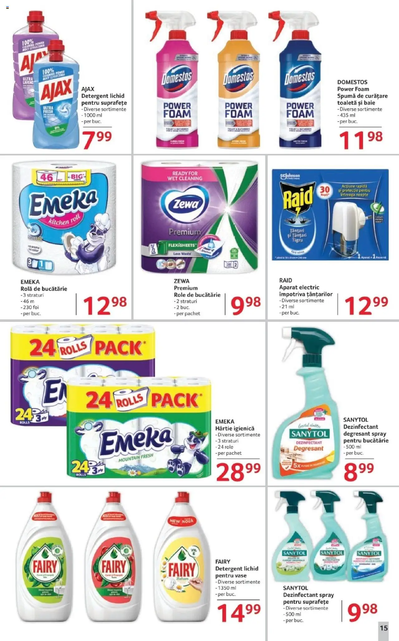 Catalog Selgros 23 - 29 Mai 2025 | Pagina 15 | Produse: Bucătărie, Role, Toaletă, Detergent