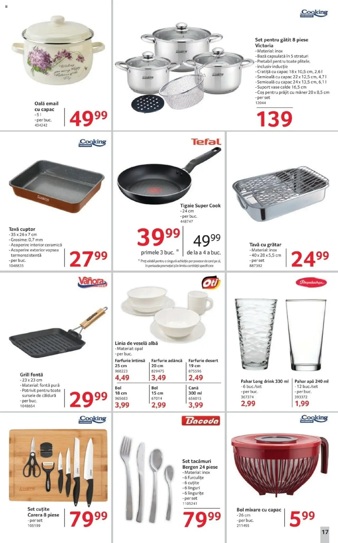 Catalog Selgros 23 - 29 Mai 2025 | Pagina 17 | Produse: Linguri, Grill, Mâner, Farfurie
