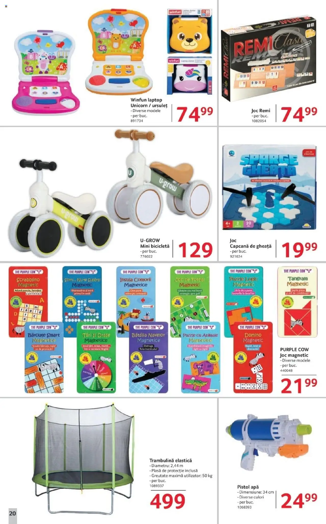 Catalog Selgros 23 - 29 Mai 2025 | Pagina 20 | Produse: Laptop, Joc, Dana kuşbaşı, Apă