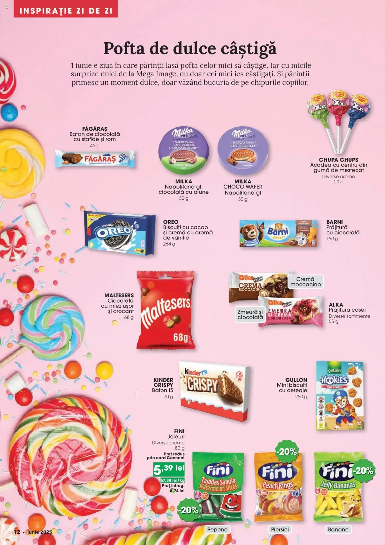 Catalog Mega Image 29 Mai - 24 Iunie 2025 | Pagina 12 | Produse: Cremă, Rom, Banane, Stafide