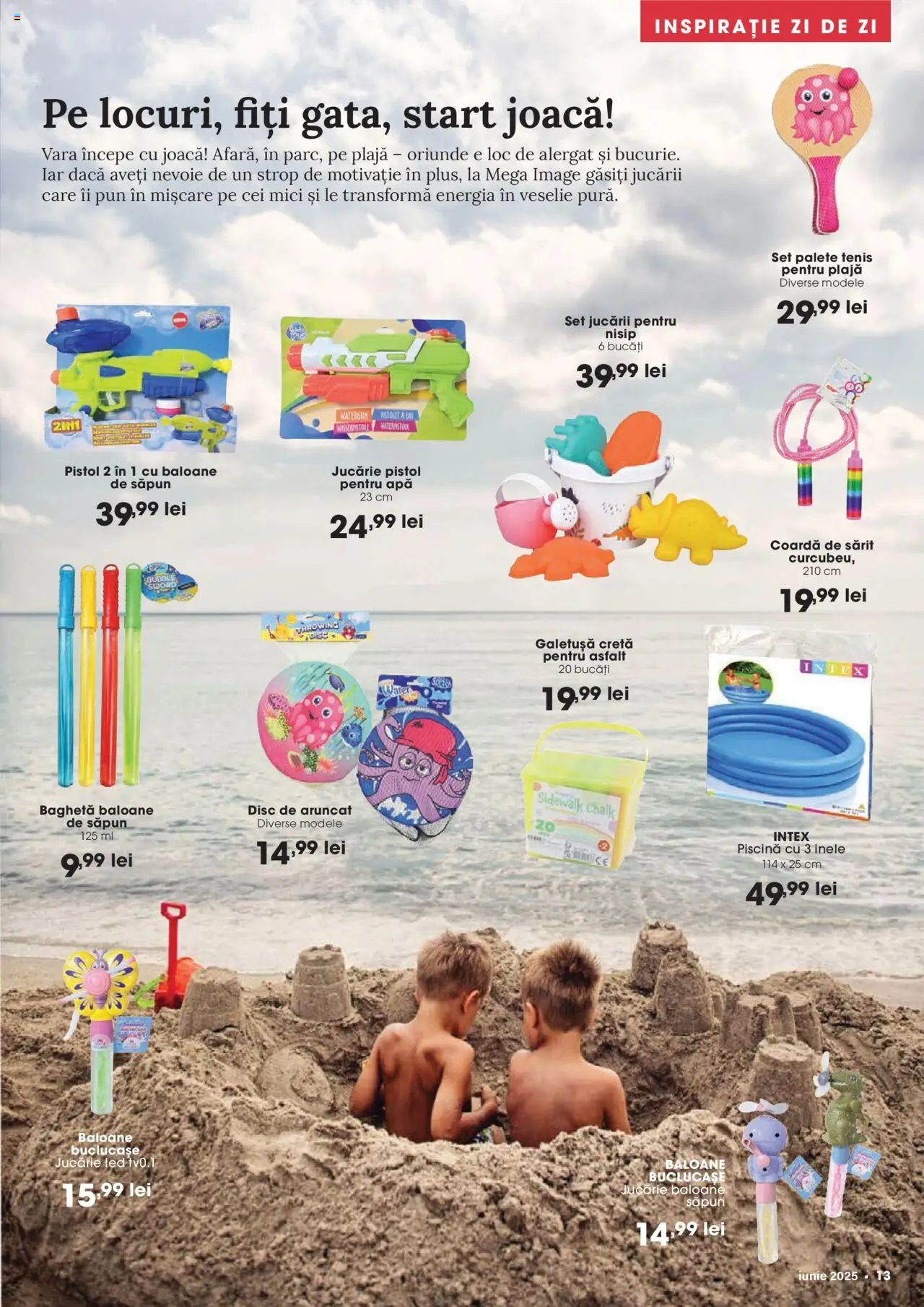 Catalog Mega Image 29 Mai - 24 Iunie 2025 | Pagina 13 | Produse: Disc, Piscină, Mici, Apă
