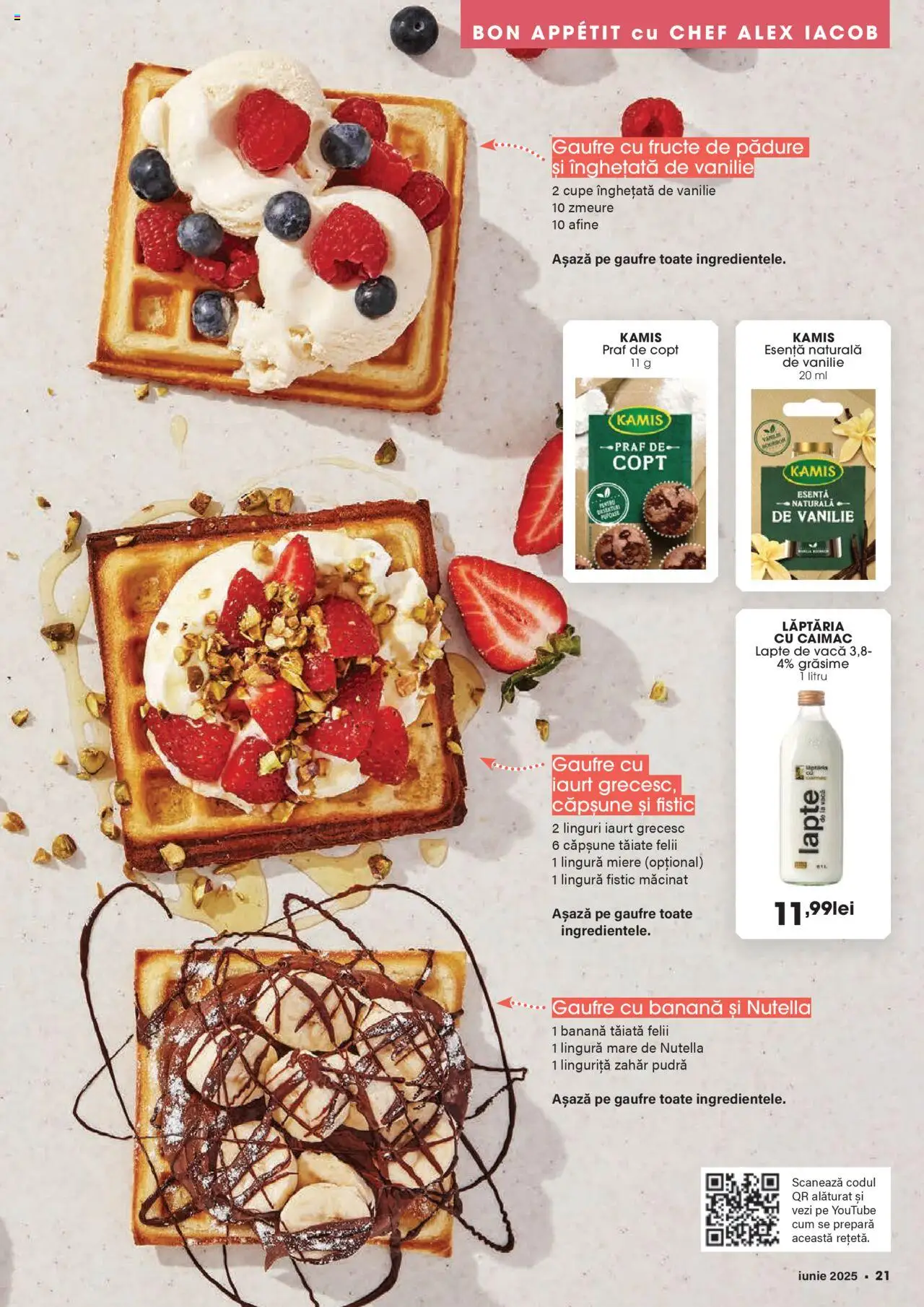 Catalog Mega Image 29 Mai - 24 Iunie 2025 | Pagina 21 | Produse: Linguri, Lapte, Iaurt, Înghețată