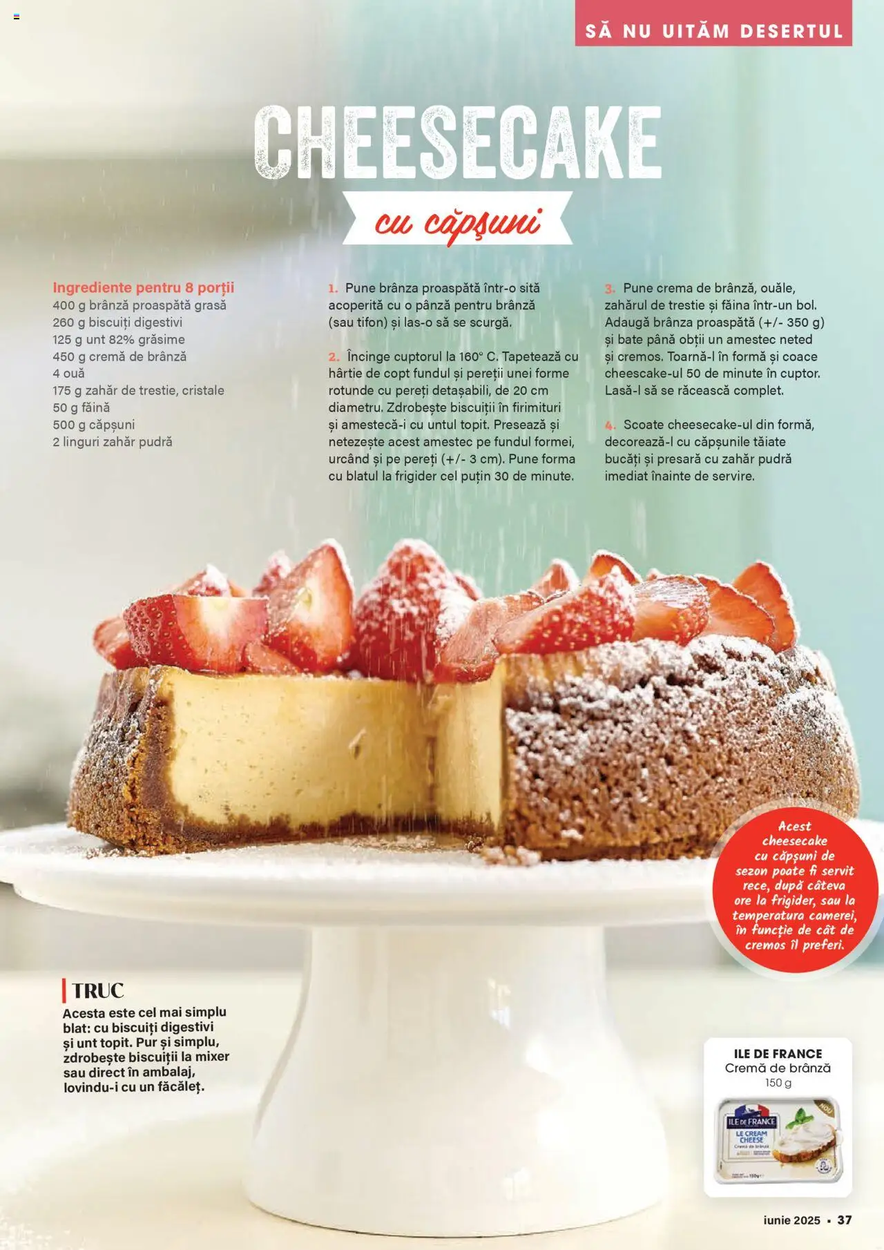 Catalog Mega Image 29 Mai - 24 Iunie 2025 | Pagina 37 | Produse: Cremă, Ouă, Căpșuni, Biscuiți